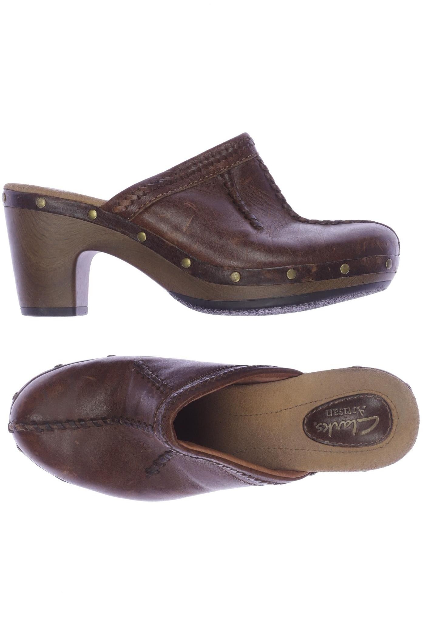 

Clarks Damen Sandale, braun, Gr. 7