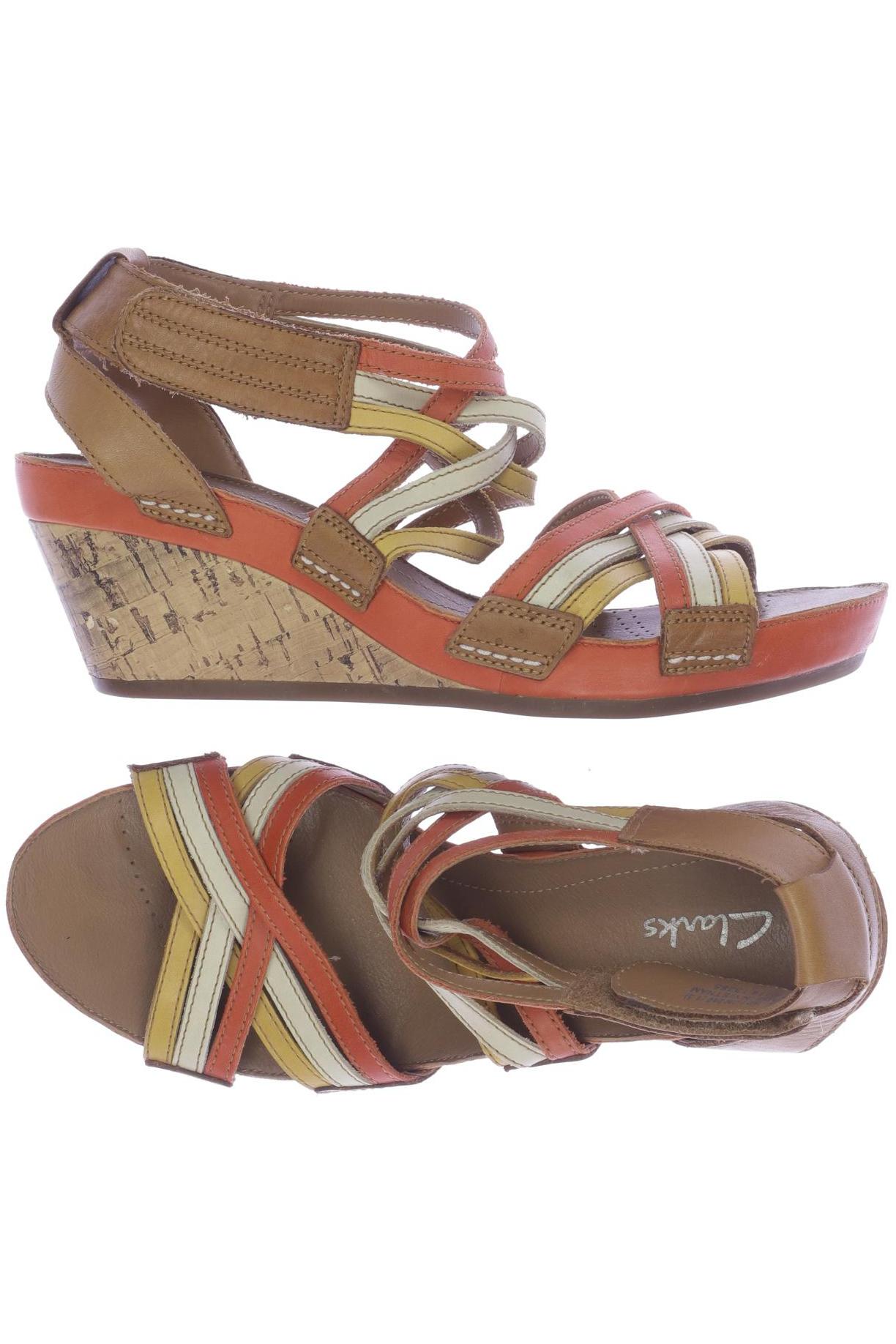 

Clarks Damen Sandale, orange