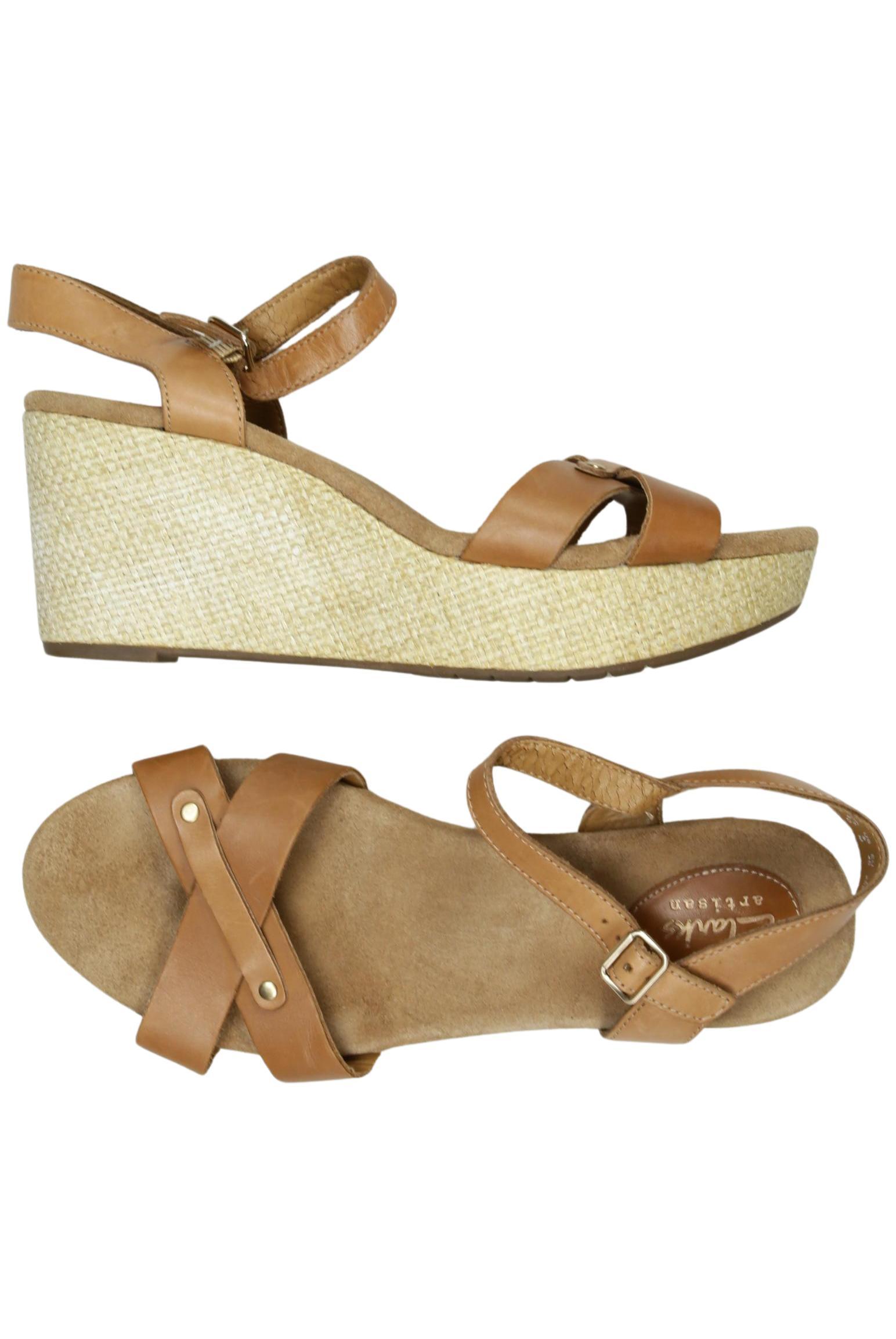 

Clarks Damen Sandale, braun, Gr. 40