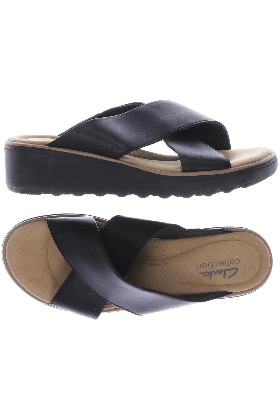 

Clarks Damen Sandale, schwarz, Gr. 38