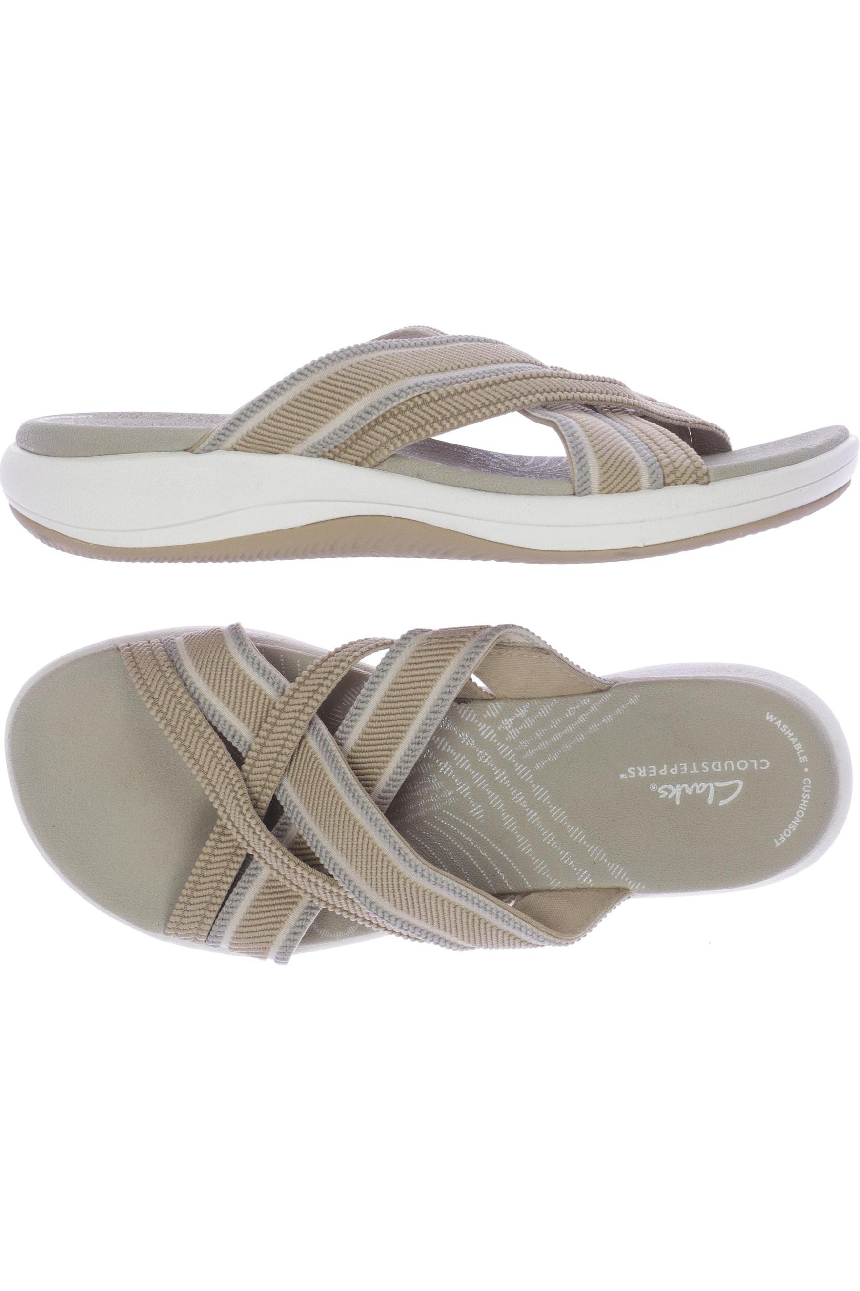 

Clarks Damen Sandale, beige, Gr. 37.5