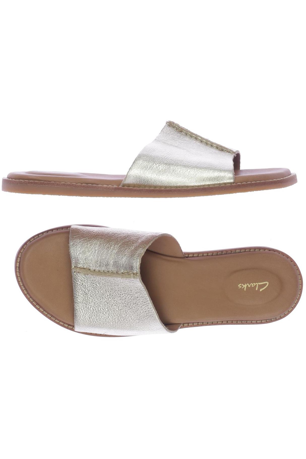

Clarks Damen Sandale, gold, Gr. 37.5