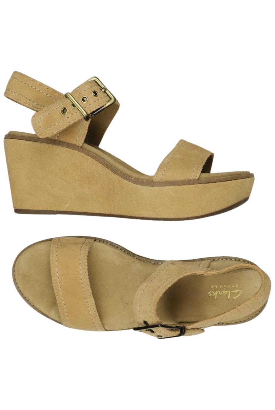 

Clarks Damen Sandale, beige, Gr. 39