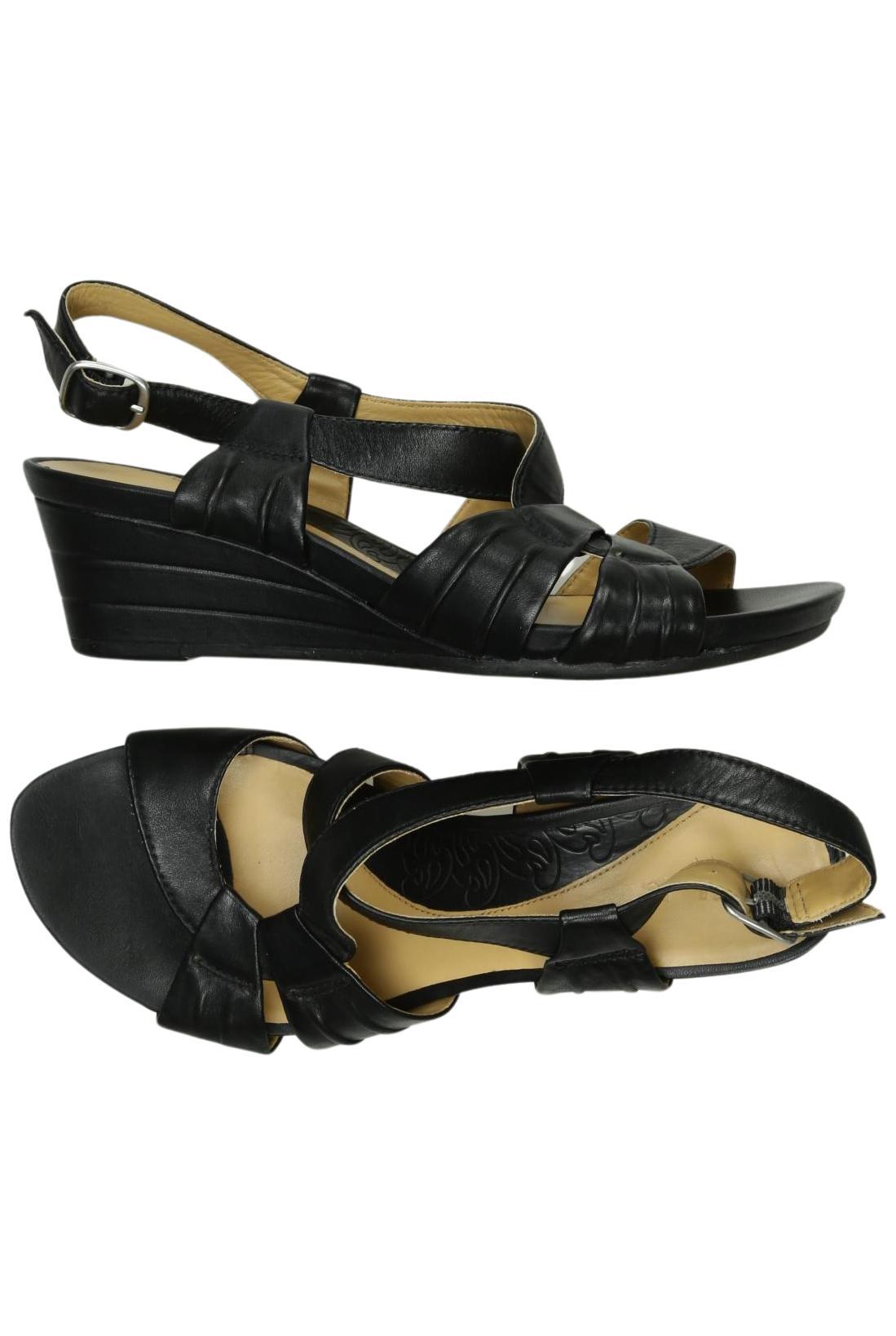 

Clarks Damen Sandale, schwarz, Gr. 5