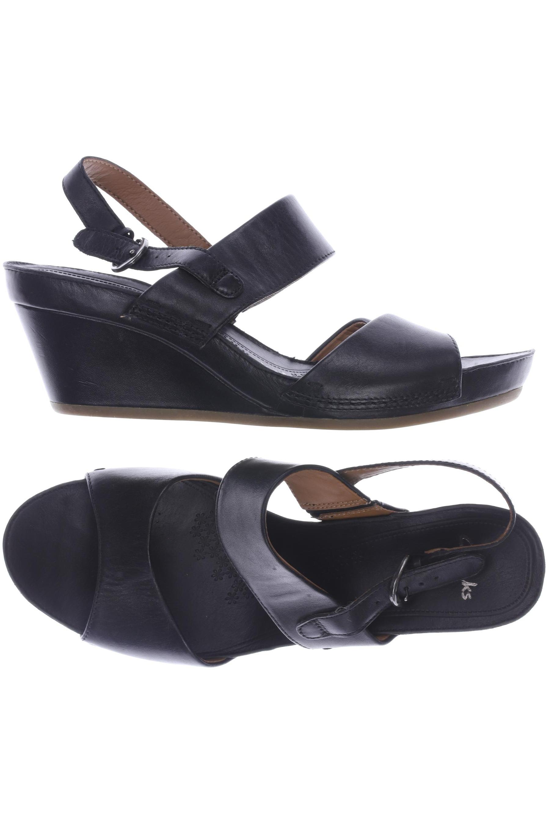 

Clarks Damen Sandale, schwarz, Gr. 6