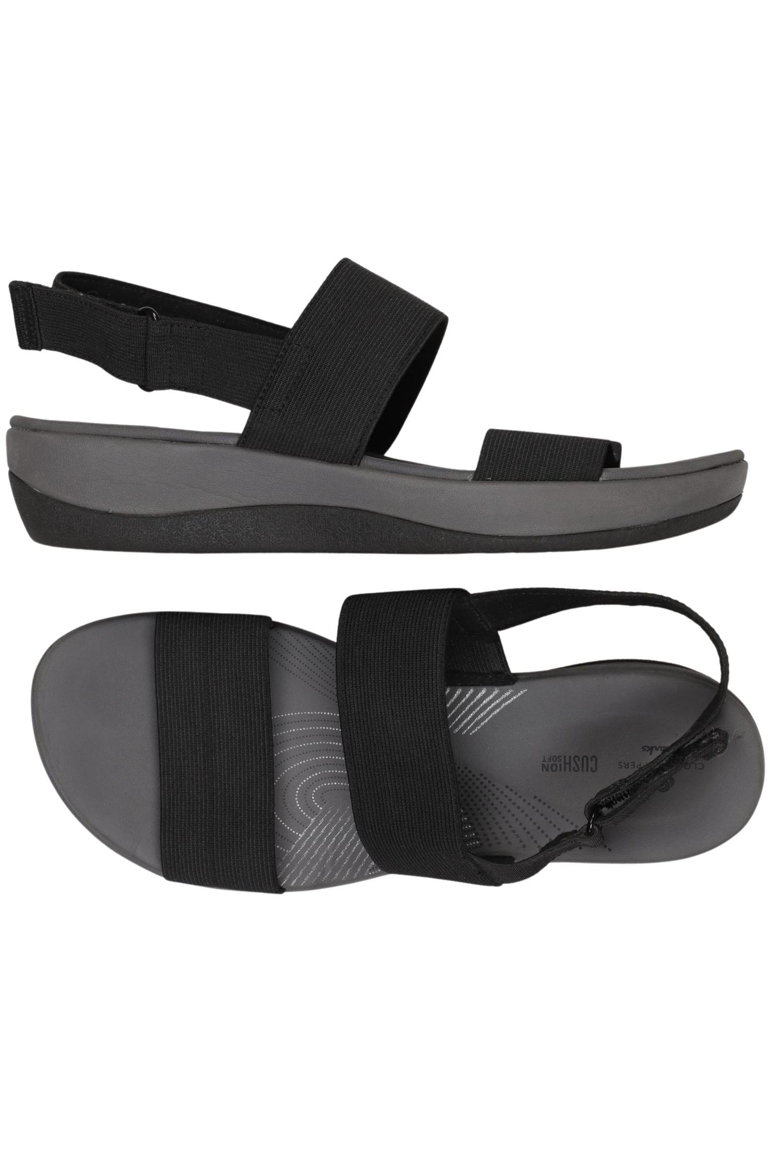 

Clarks Damen Sandale, schwarz, Gr. 39