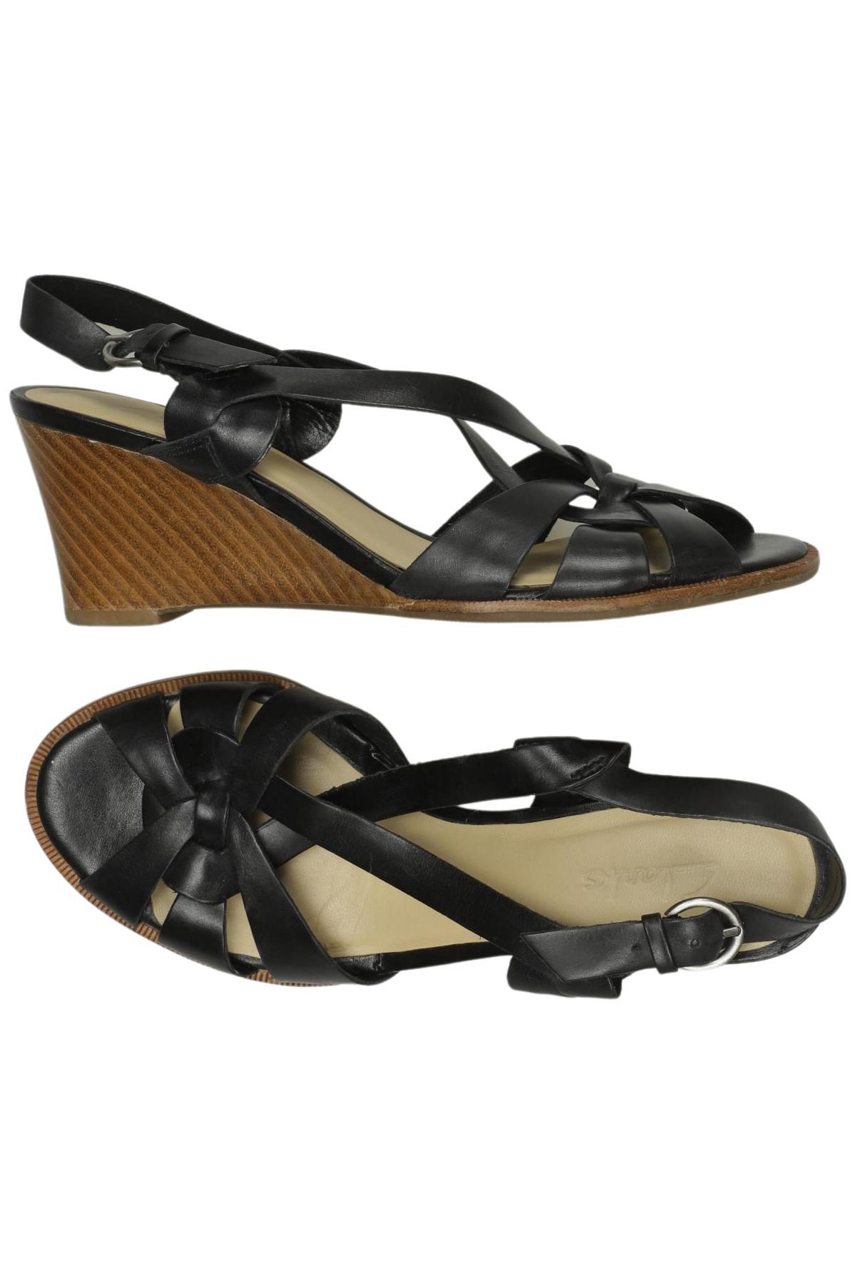 

Clarks Damen Sandale, schwarz, Gr. 4
