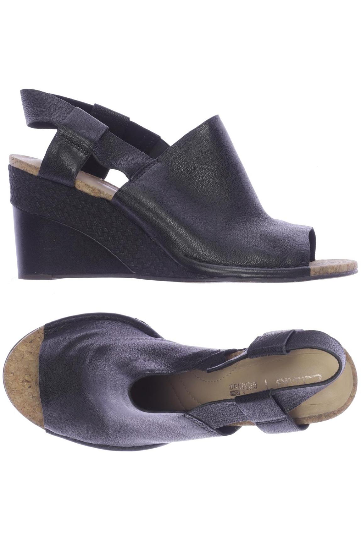 

Clarks Damen Sandale, schwarz, Gr. 38