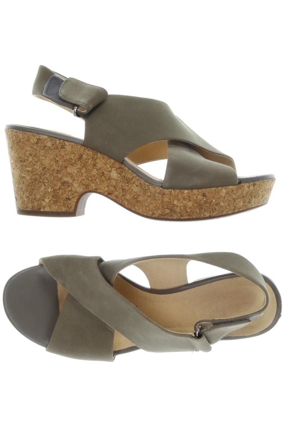

Clarks Damen Sandale, grün, Gr. 37