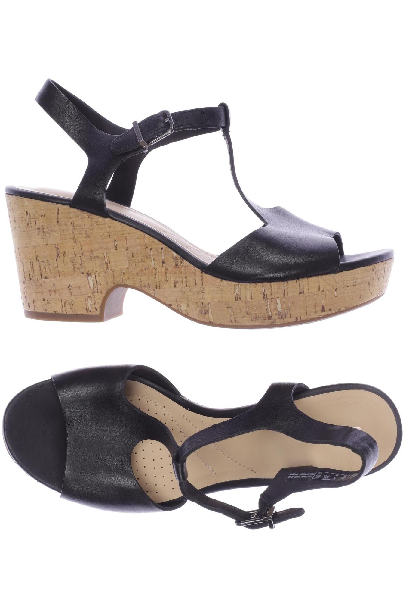 

Clarks Damen Sandale, schwarz