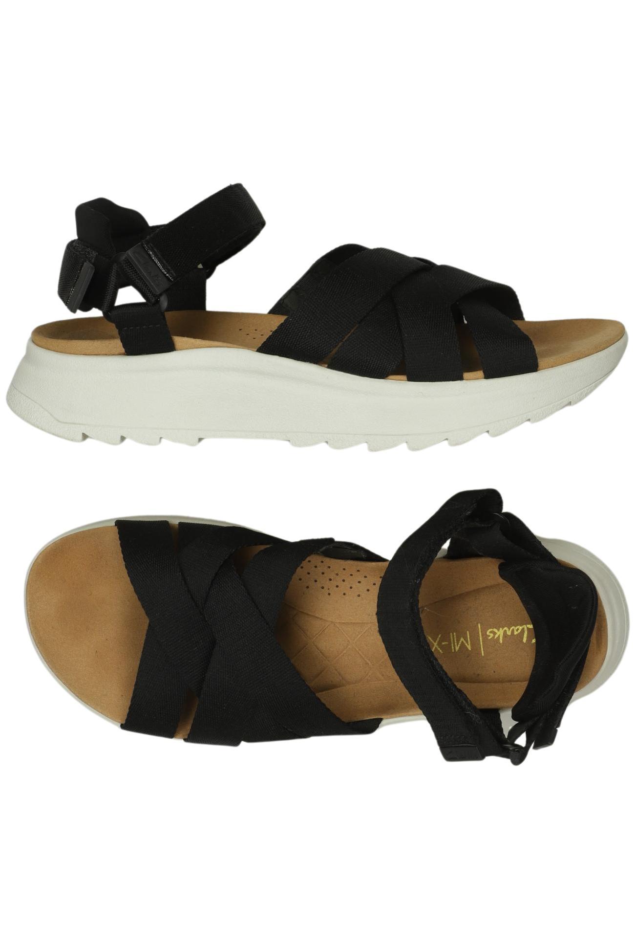 

Clarks Damen Sandale, schwarz, Gr. 39