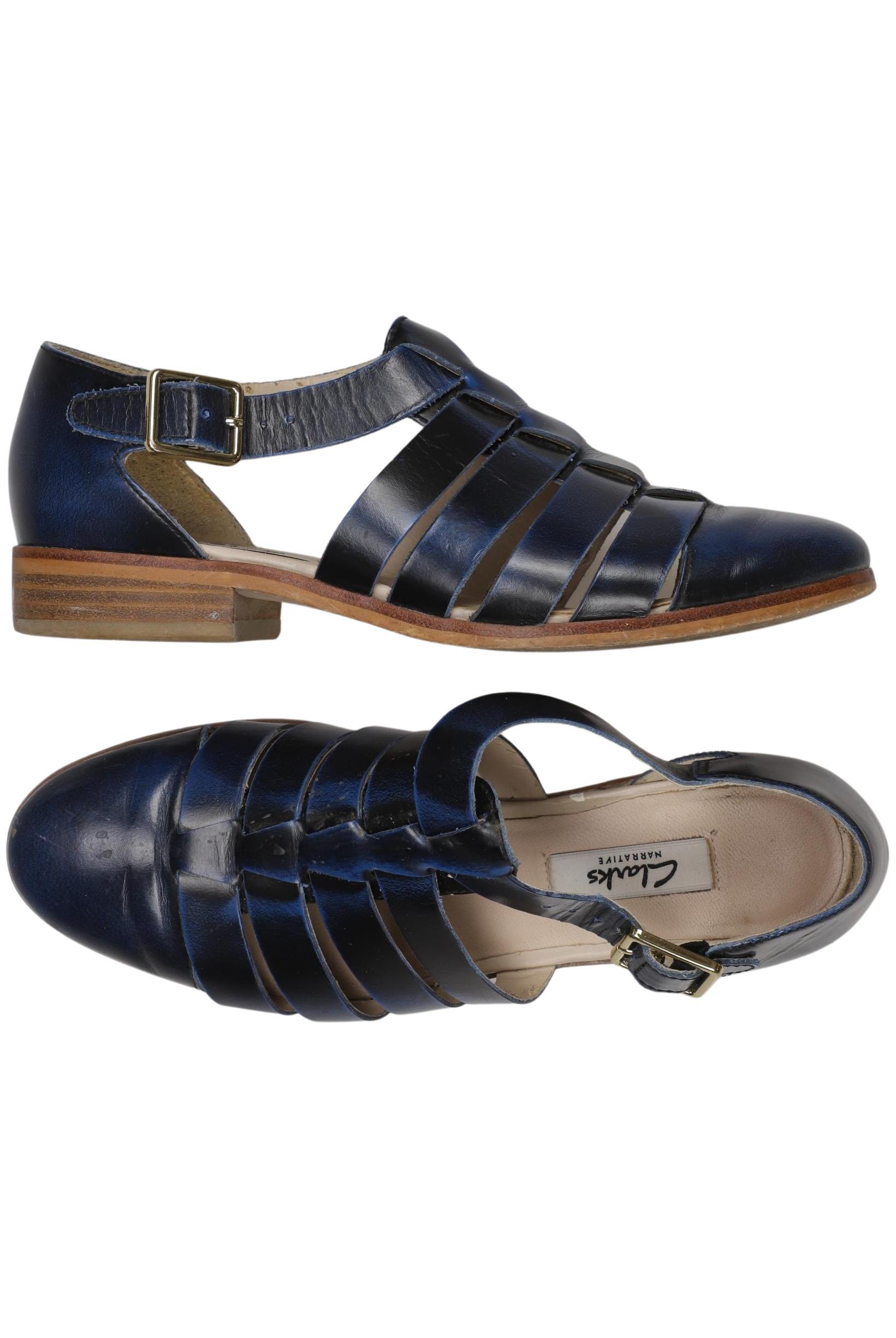 

Clarks Damen Sandale, marineblau, Gr. 37