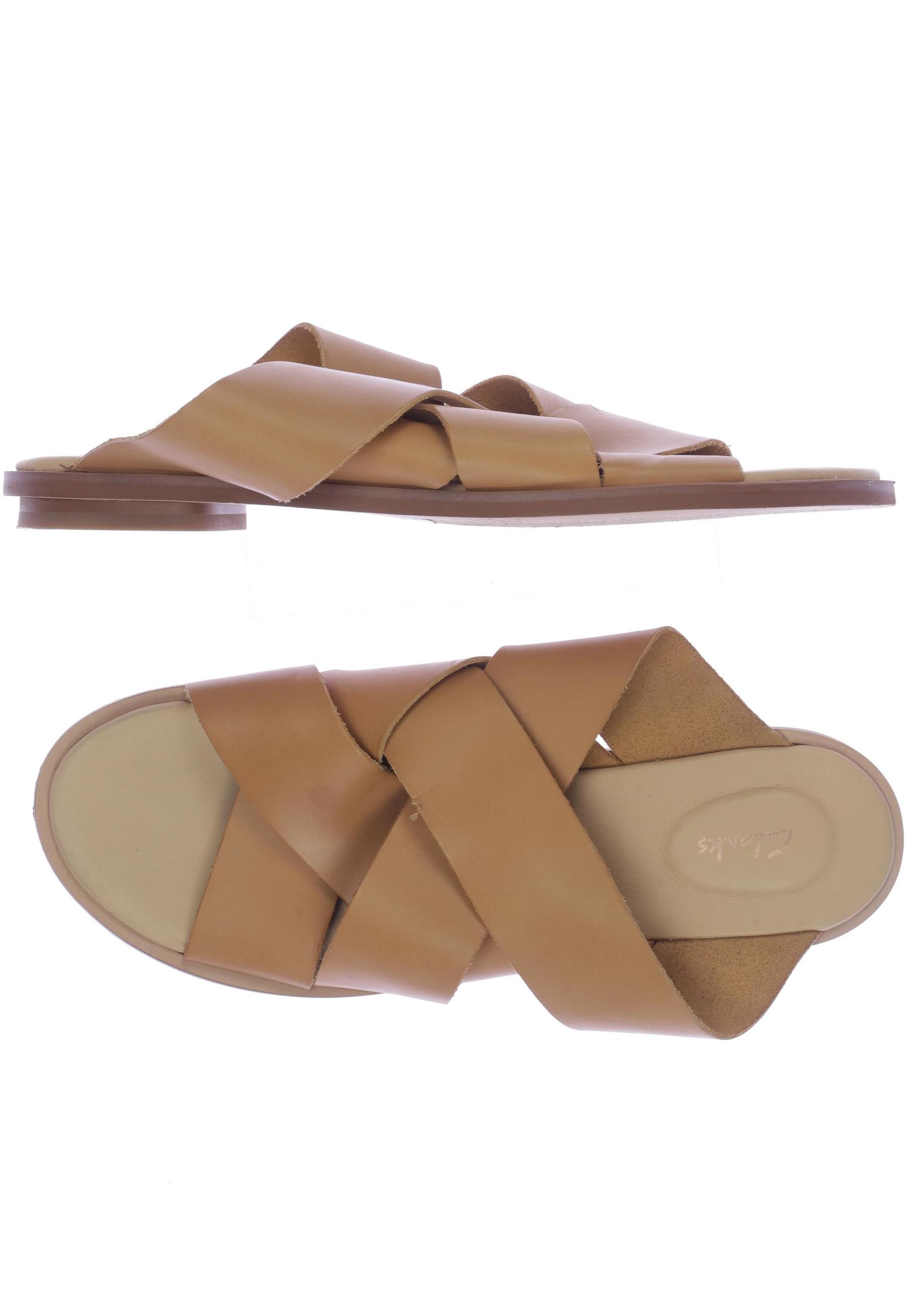 

Clarks Damen Sandale, braun, Gr. 40