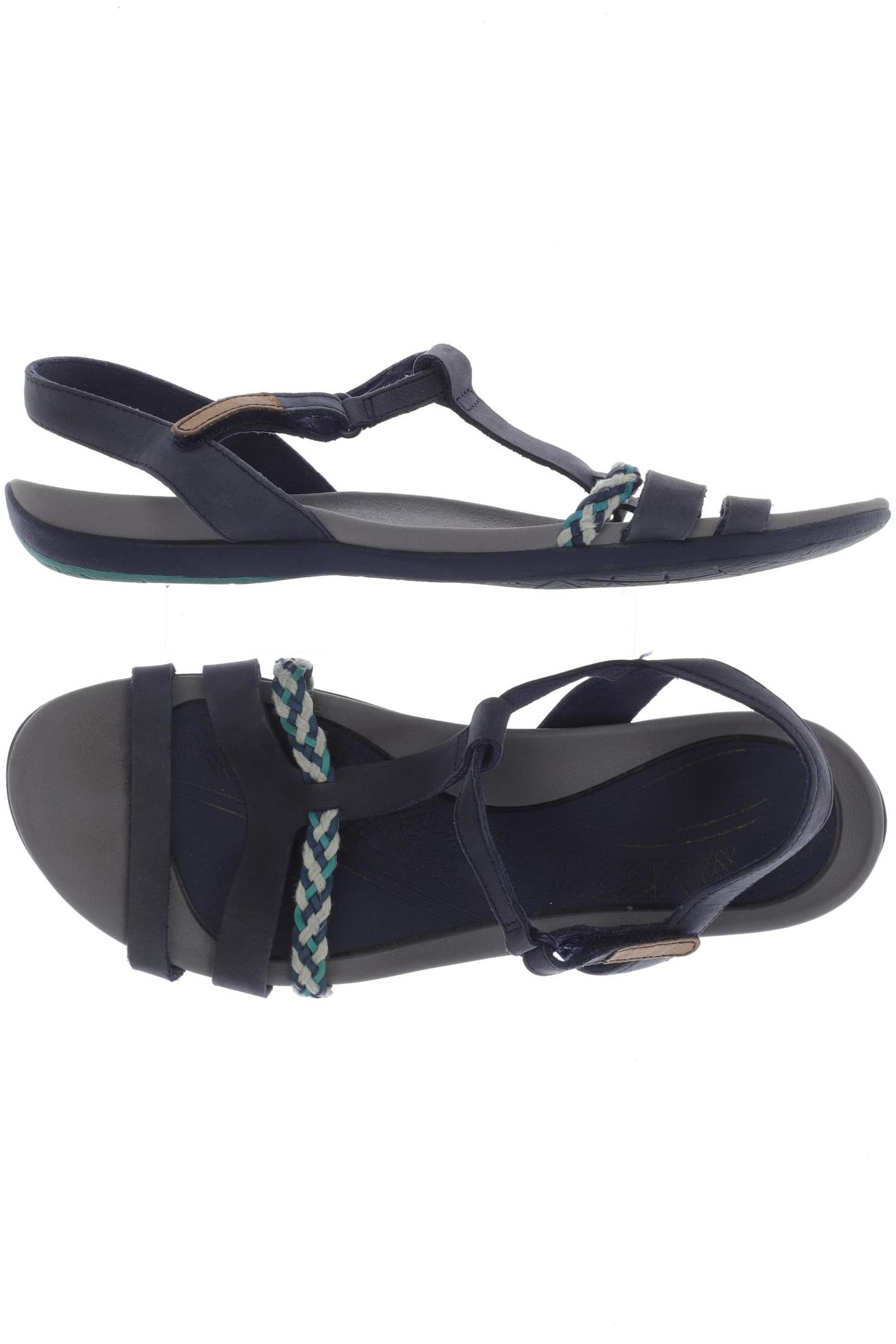 

Clarks Damen Sandale, marineblau, Gr. 40