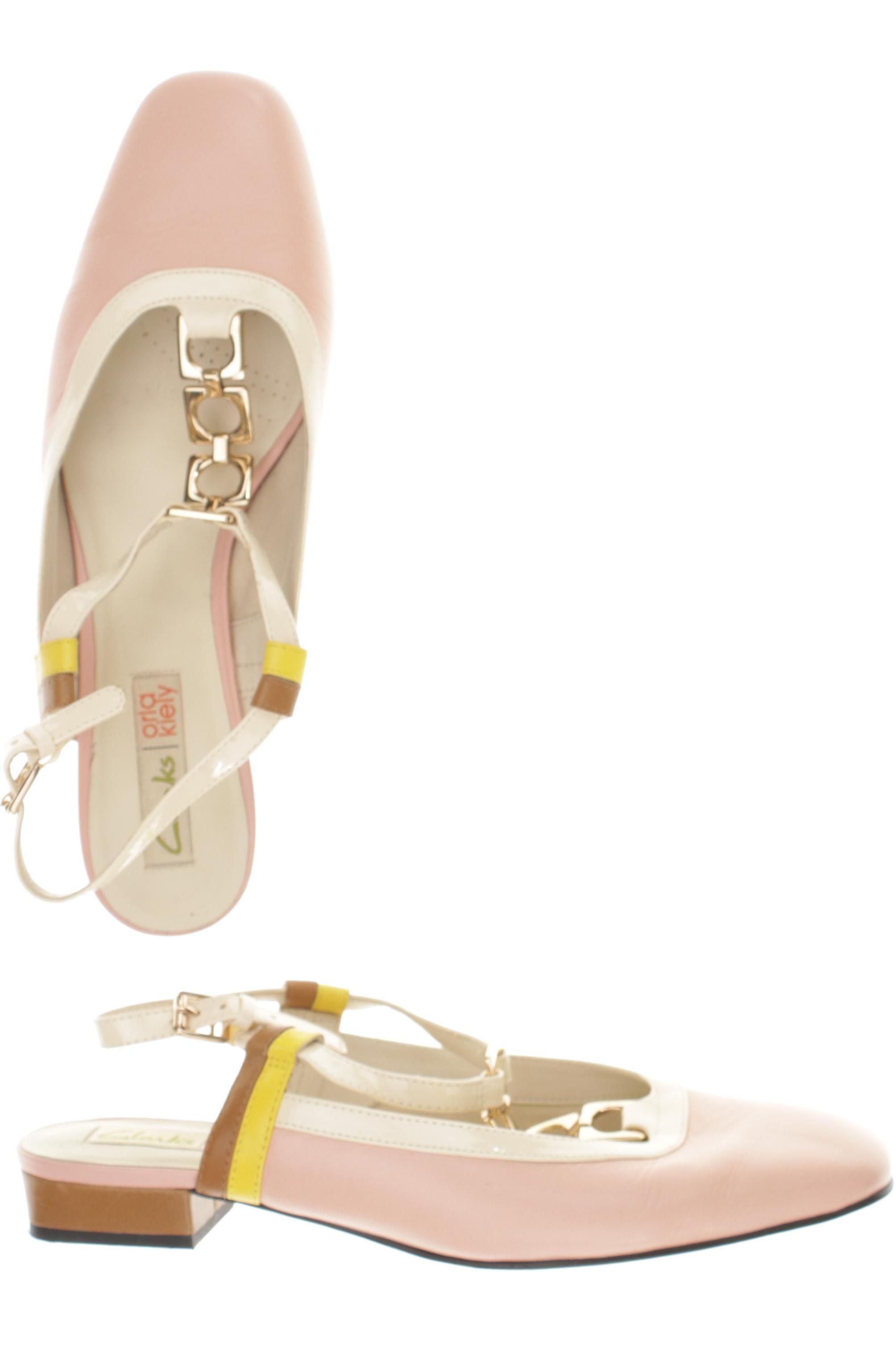 

Clarks Damen Sandale, beige, Gr. 5.5