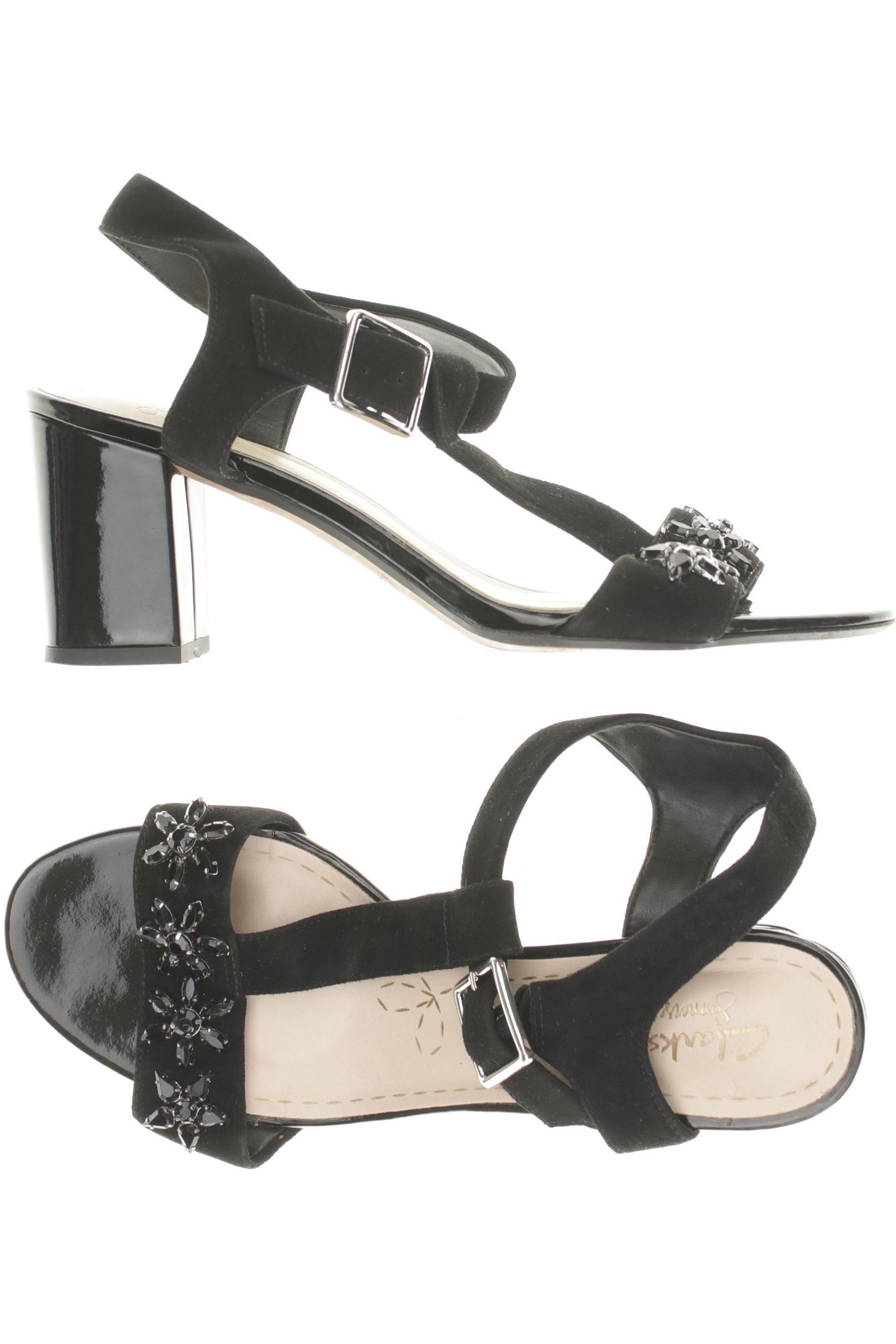 

Clarks Damen Sandale, schwarz, Gr. 37