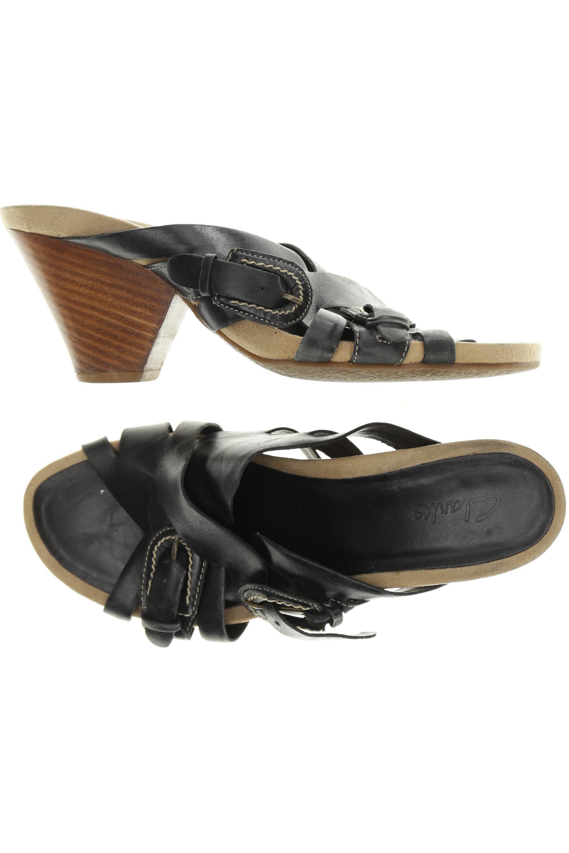 

Clarks Damen Sandale, schwarz, Gr. 5