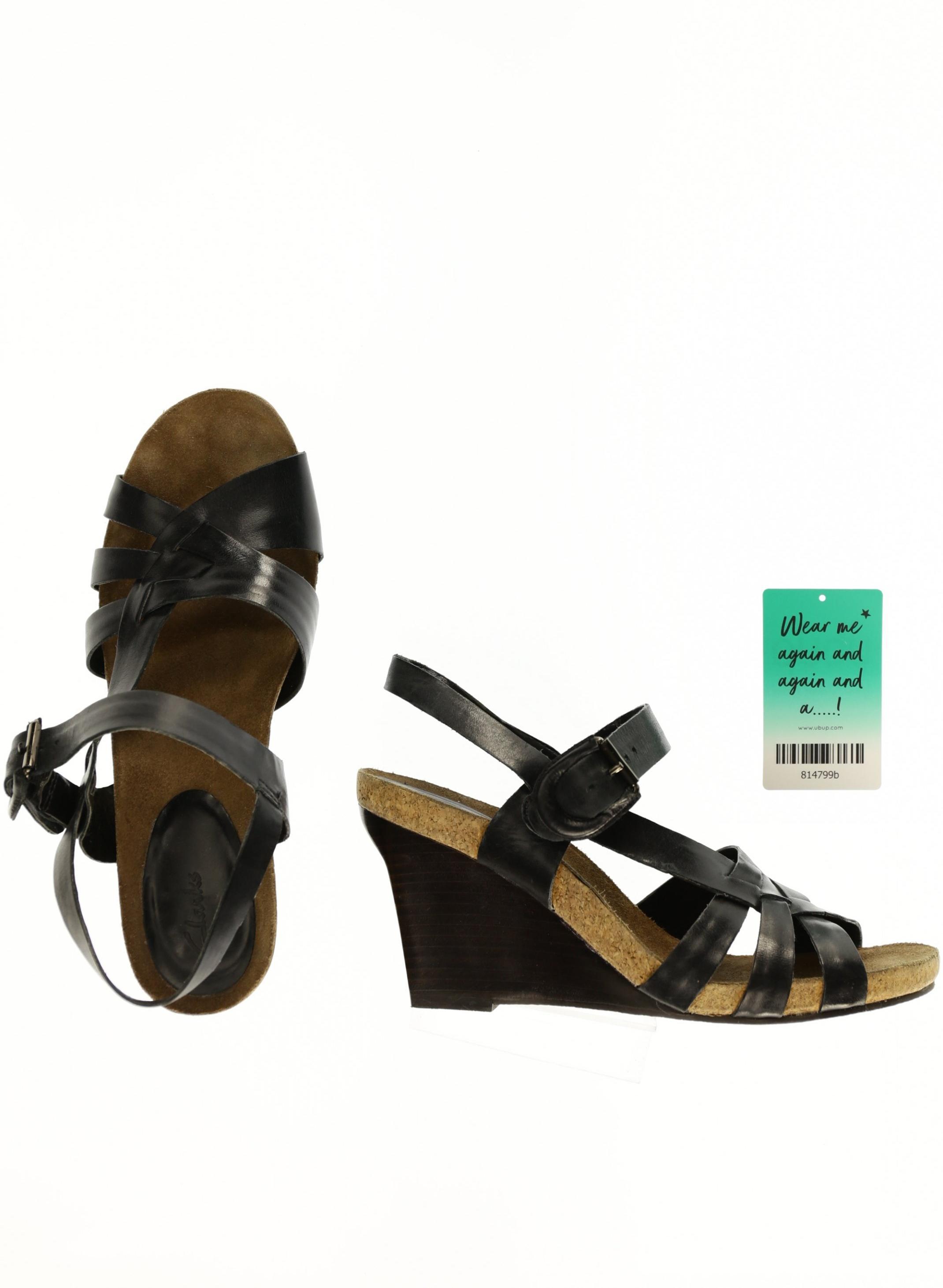 

Clarks Damen Sandale, schwarz, Gr. 6.5