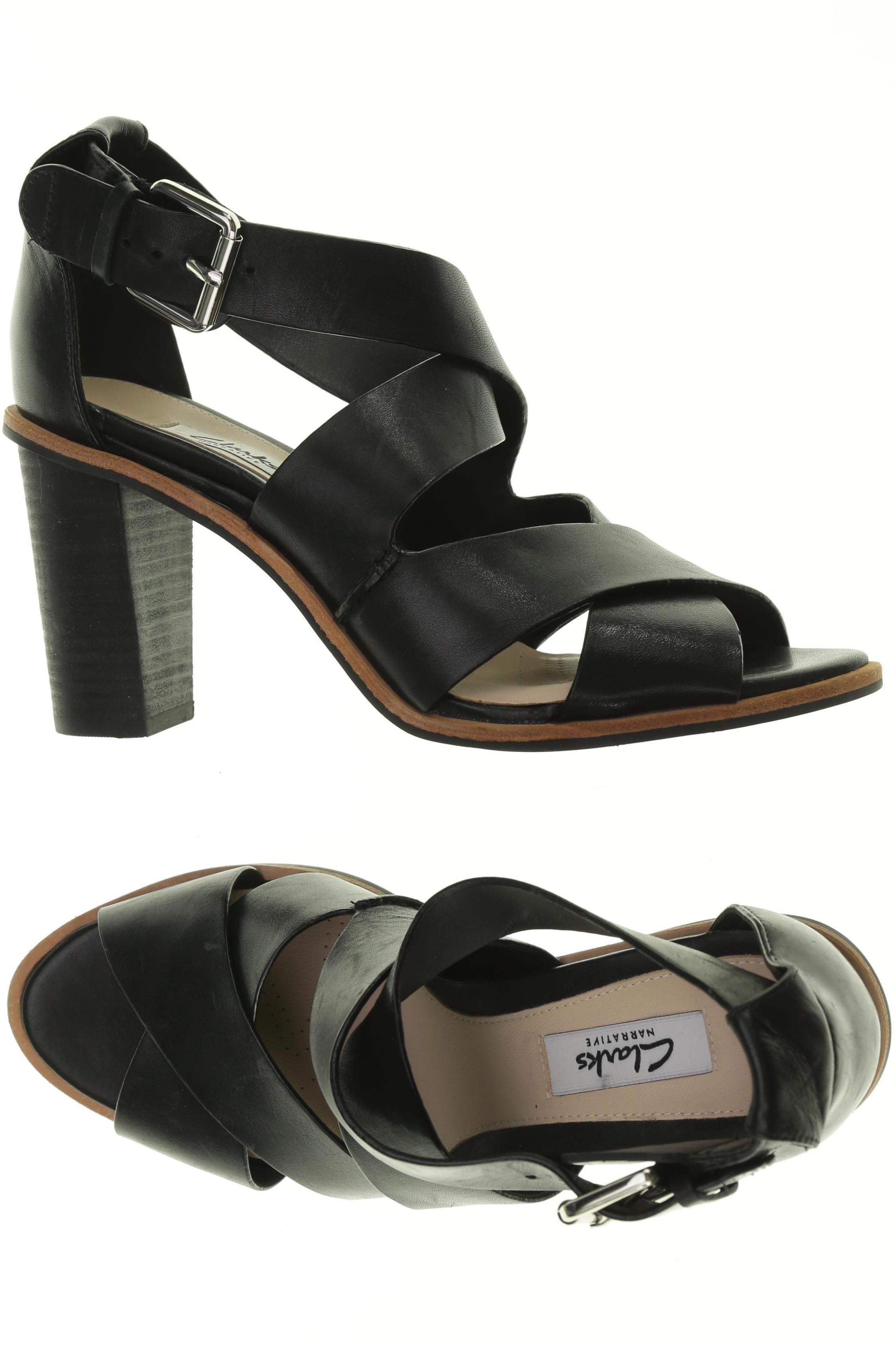 

Clarks Damen Sandale, schwarz, Gr. 4.5