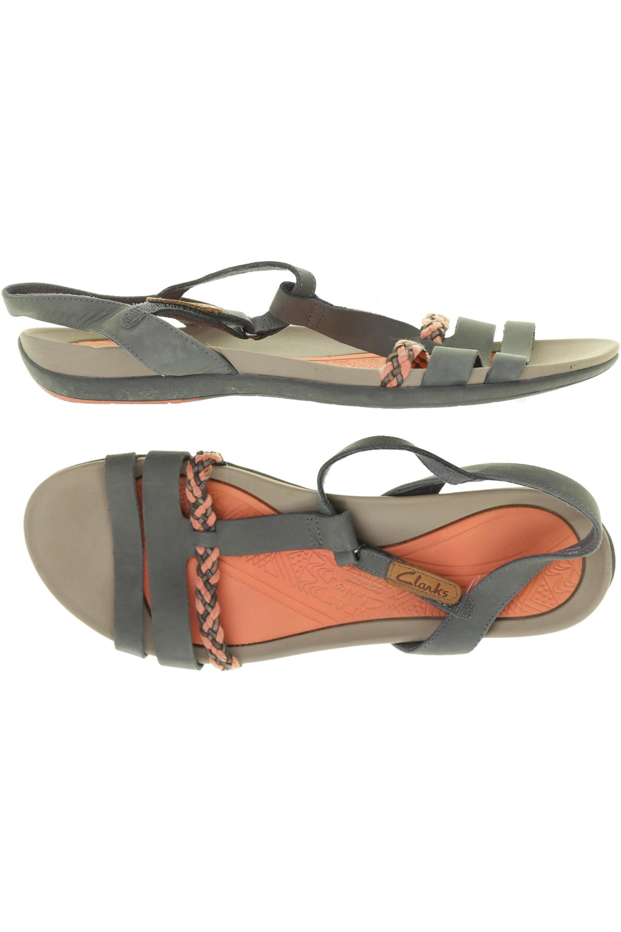 

Clarks Damen Sandale, grau, Gr. 39