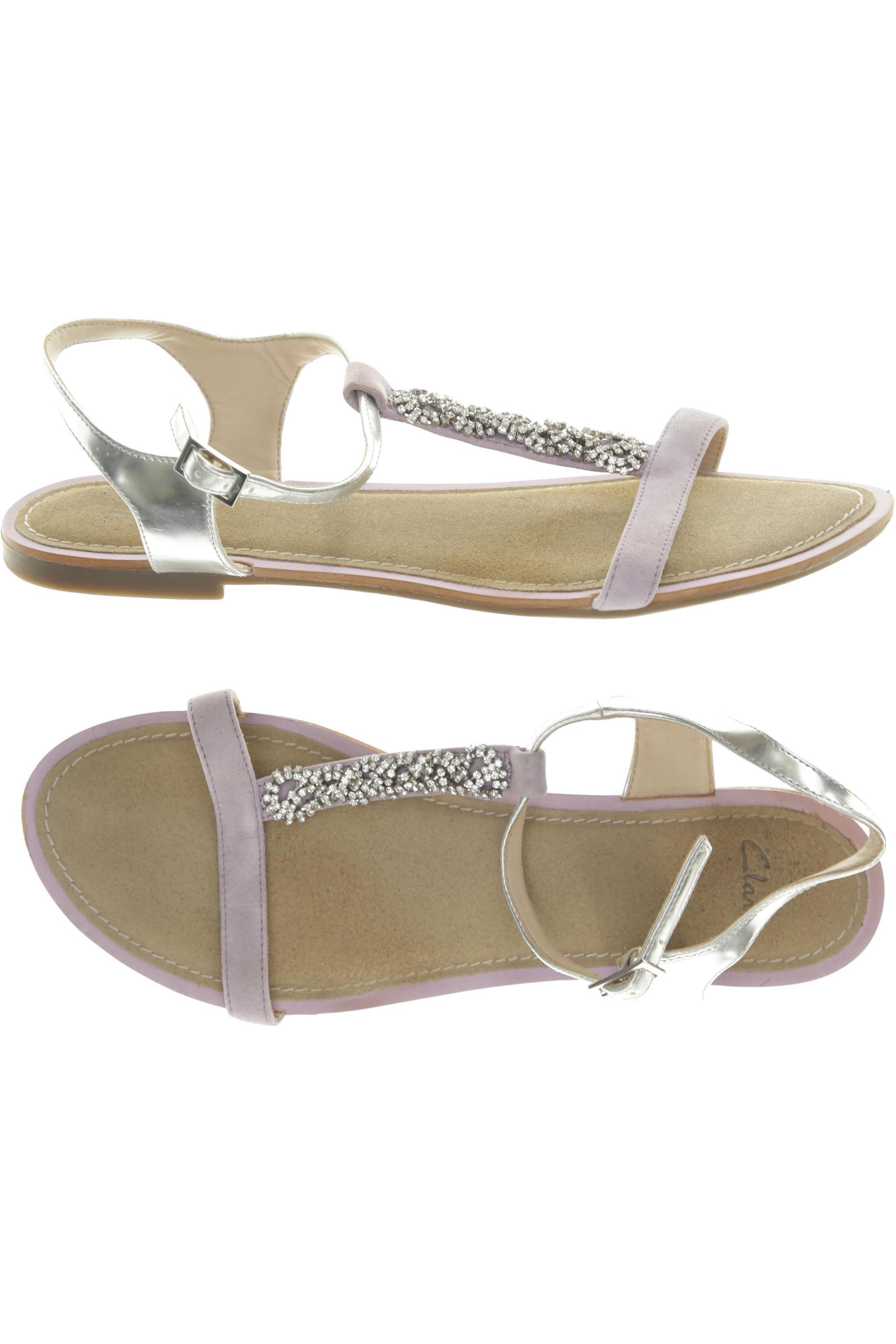 

Clarks Damen Sandale, lila, Gr. 8
