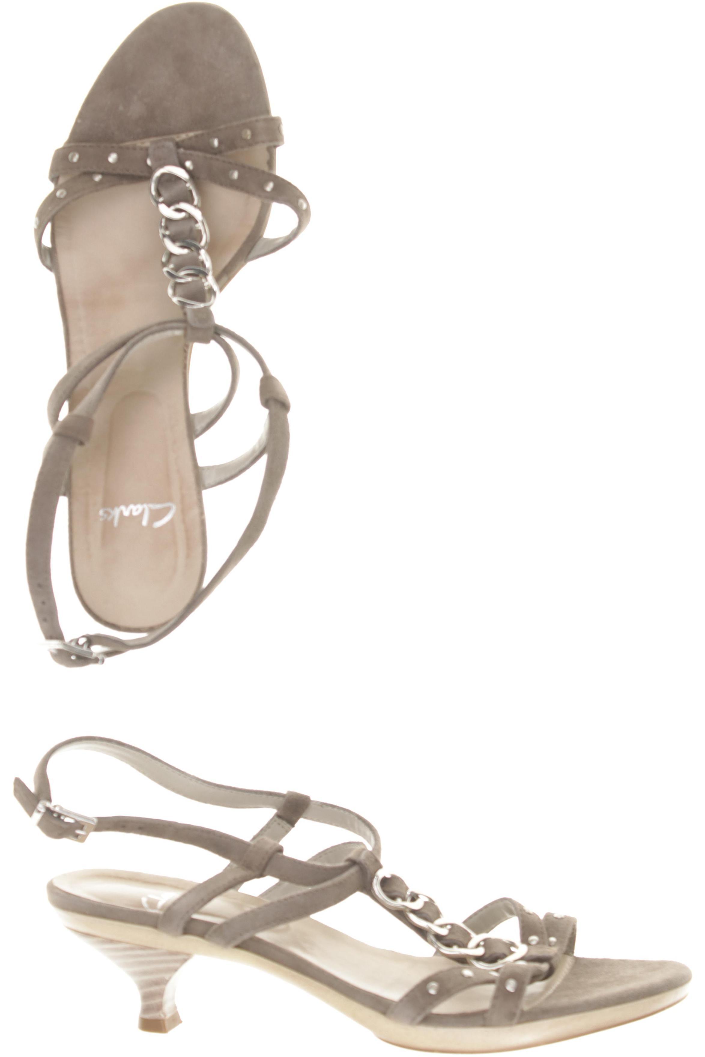 

Clarks Damen Sandale, braun, Gr. 5