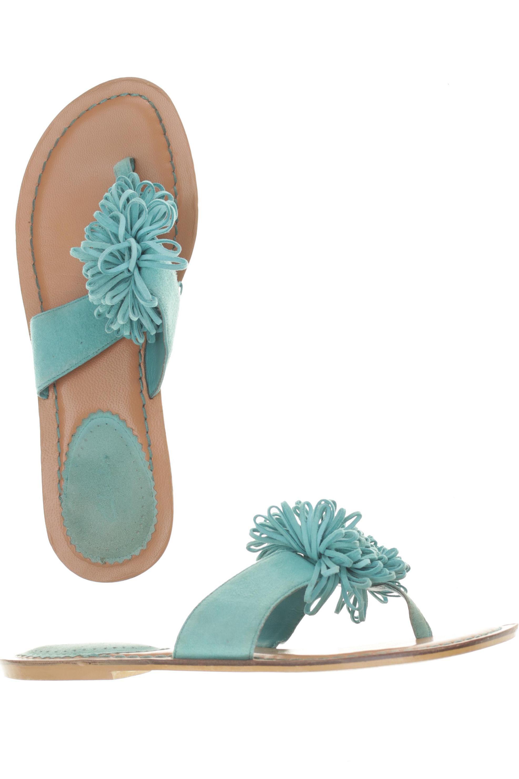 

Clarks Damen Sandale, türkis, Gr. 6.5