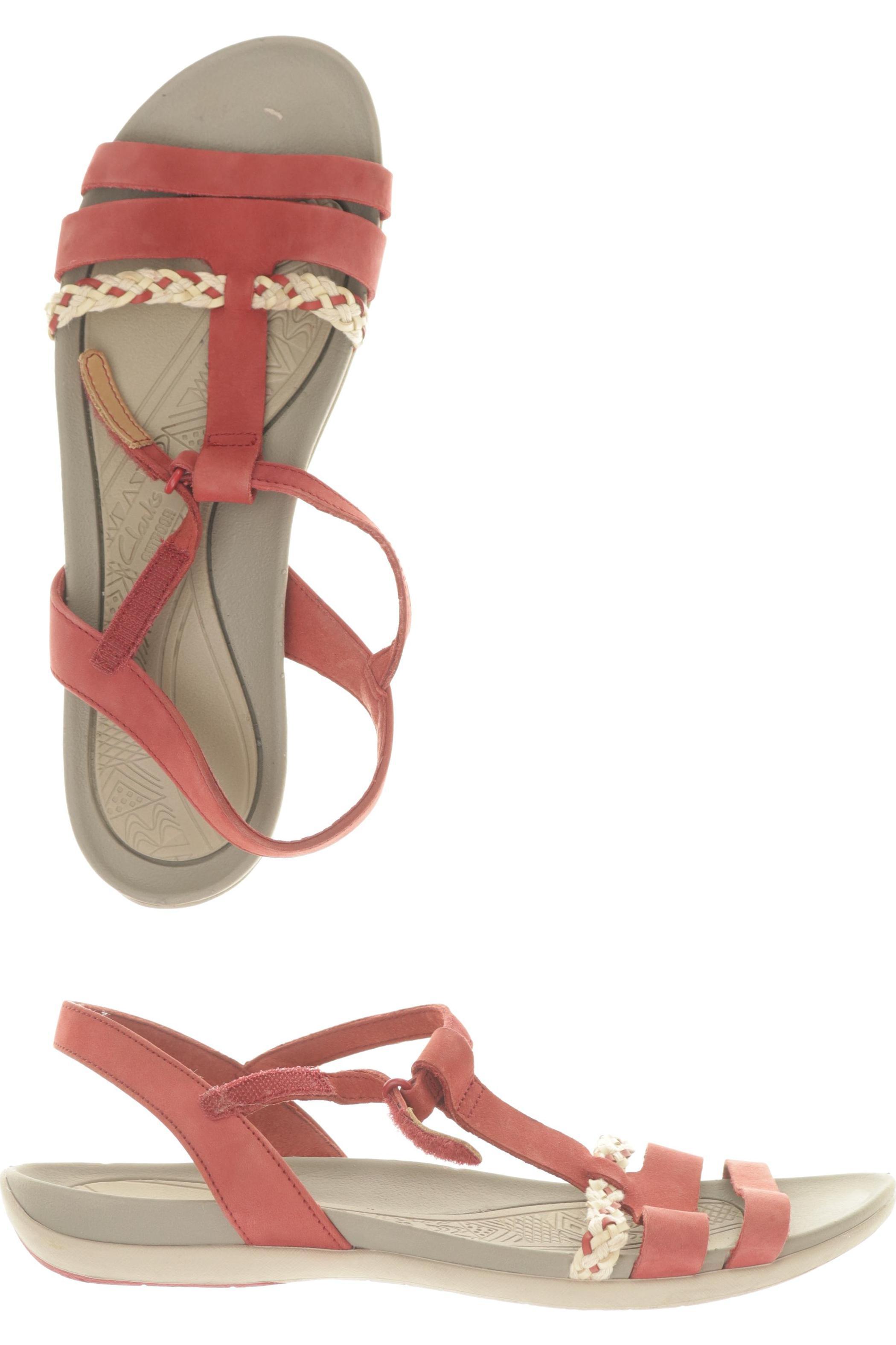 

Clarks Damen Sandale, rot, Gr. 38