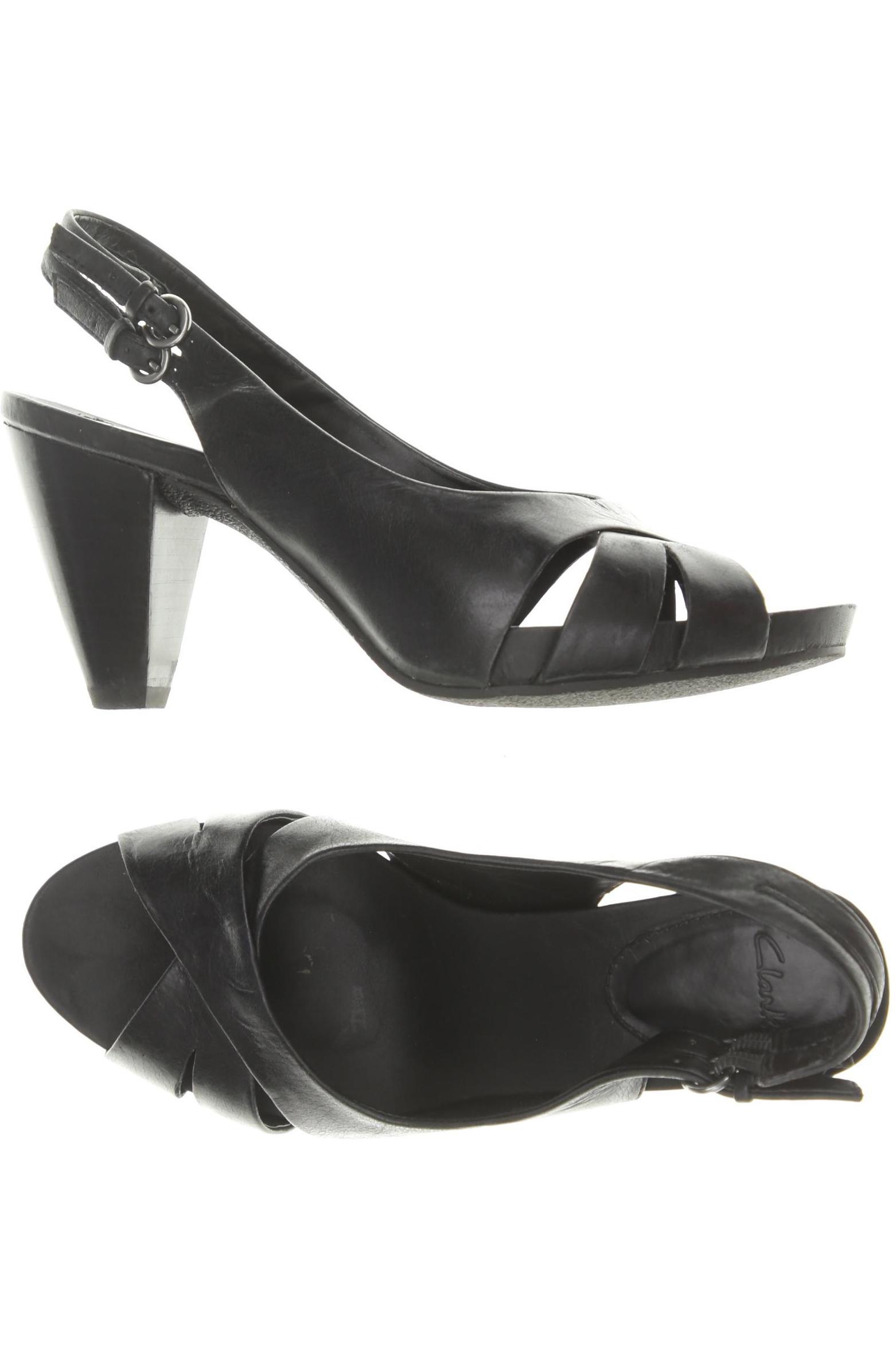 

Clarks Damen Sandale, schwarz, Gr. 6.5