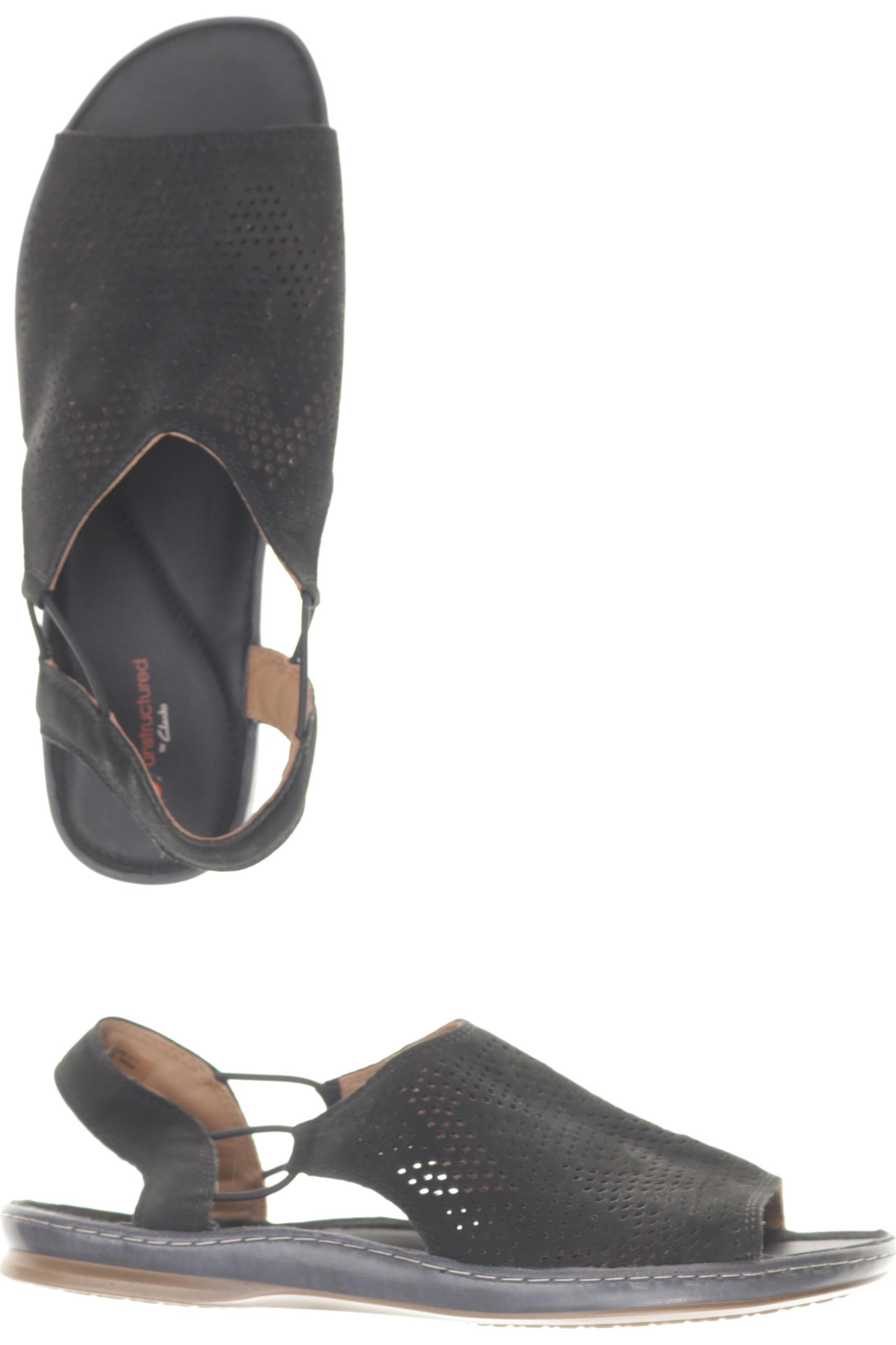 

Clarks Damen Sandale, schwarz, Gr. 6.5