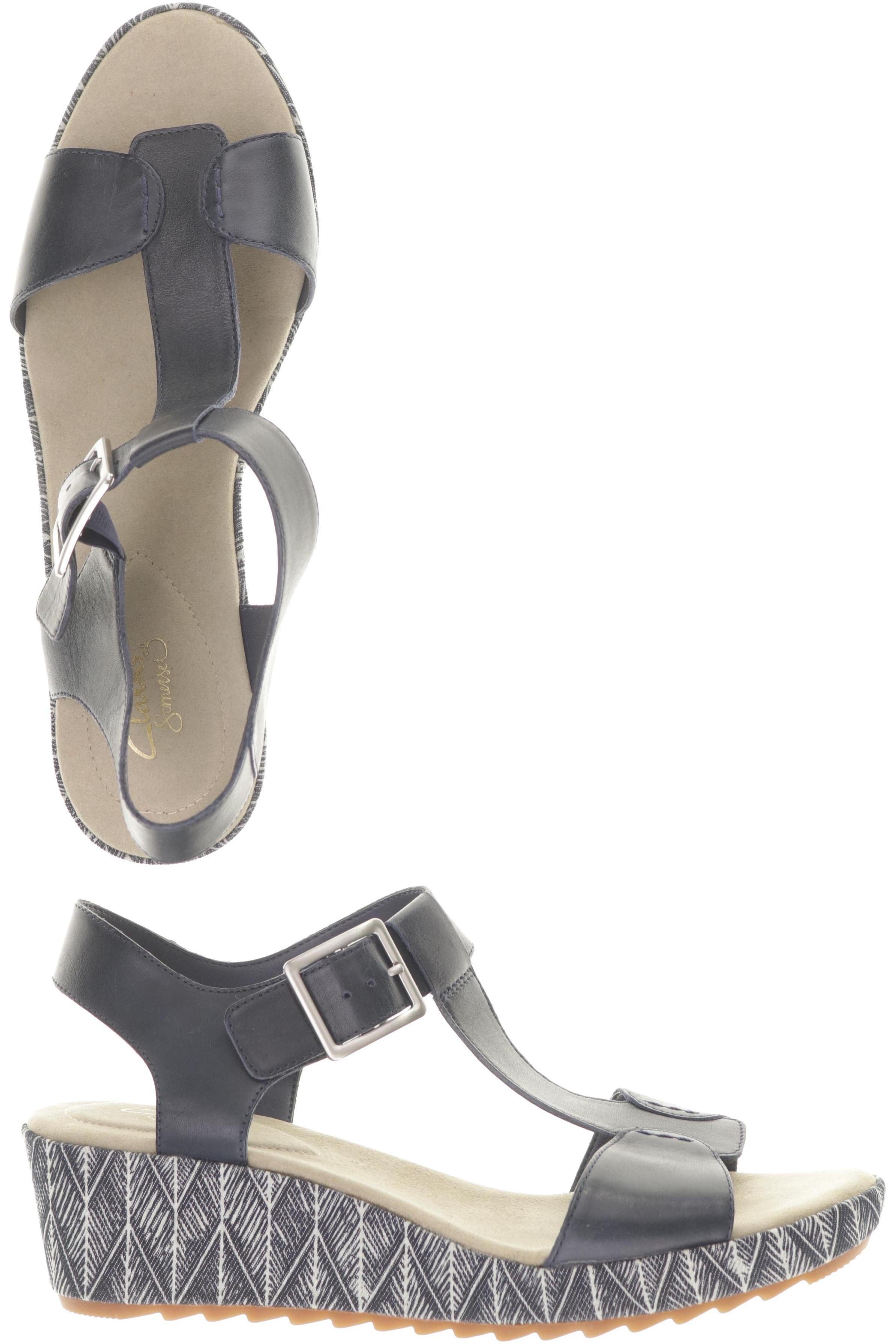 

Clarks Damen Sandale, blau, Gr. 41.5