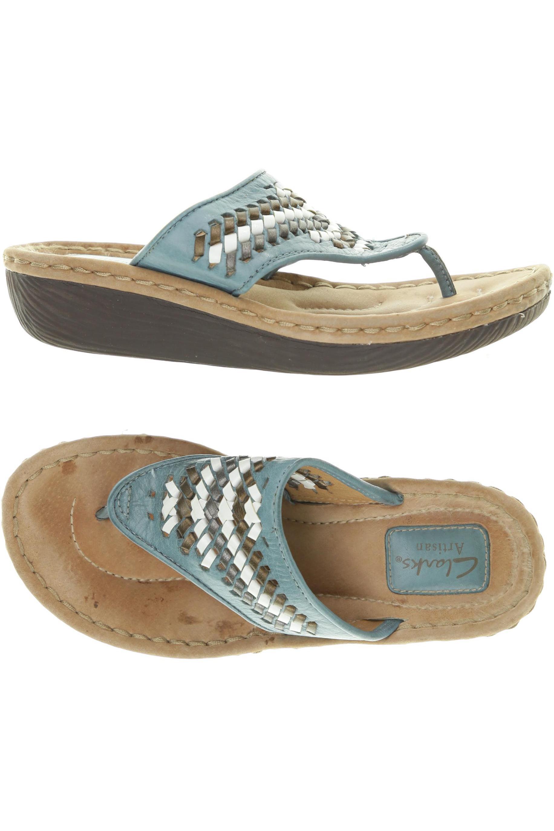 

Clarks Damen Sandale, blau, Gr. 6