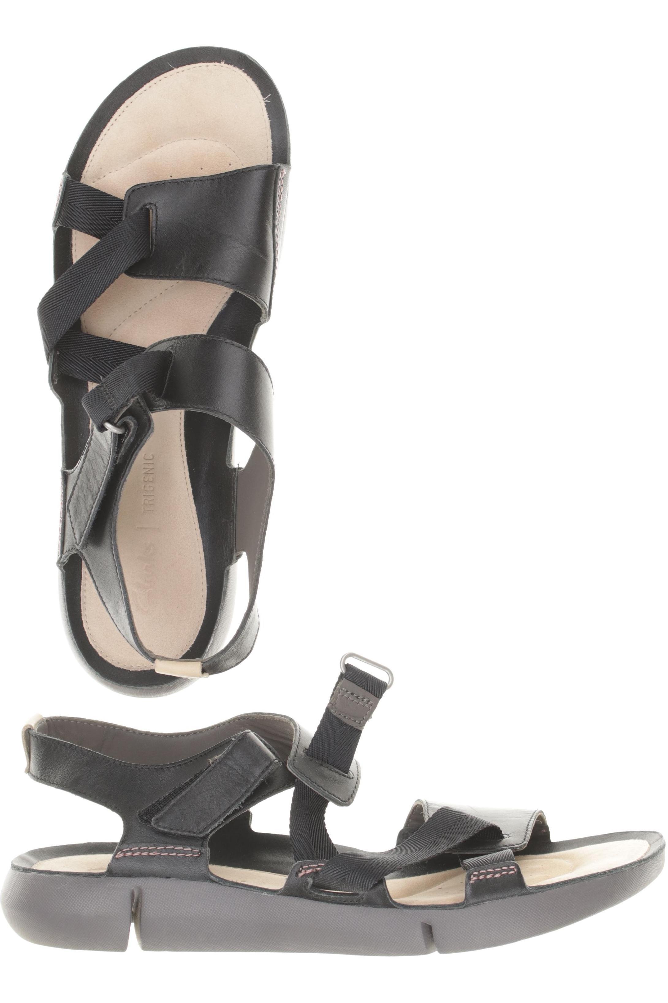 

Clarks Damen Sandale, schwarz, Gr. 42