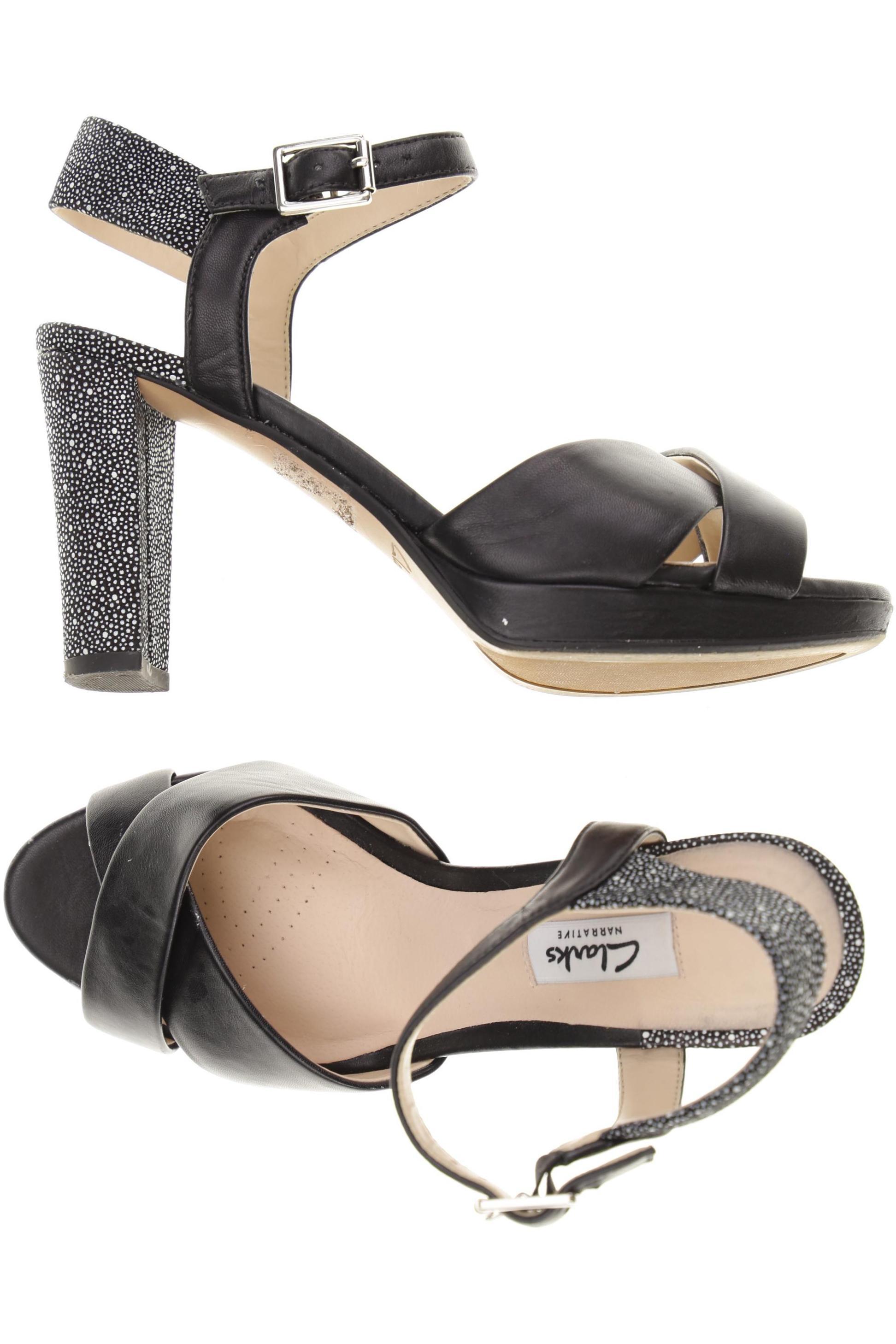 

Clarks Damen Sandale, schwarz, Gr. 37