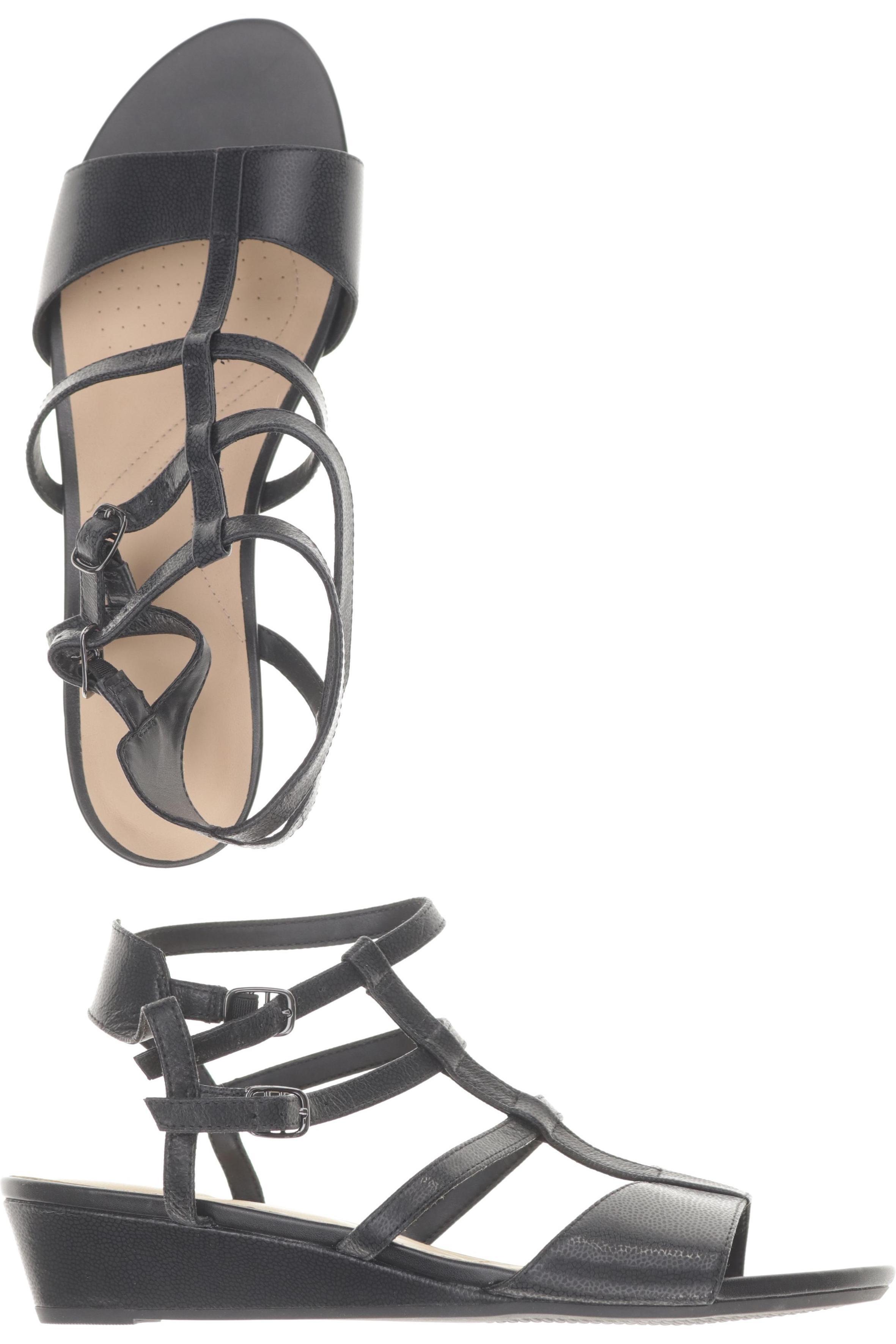 

Clarks Damen Sandale, schwarz, Gr. 41