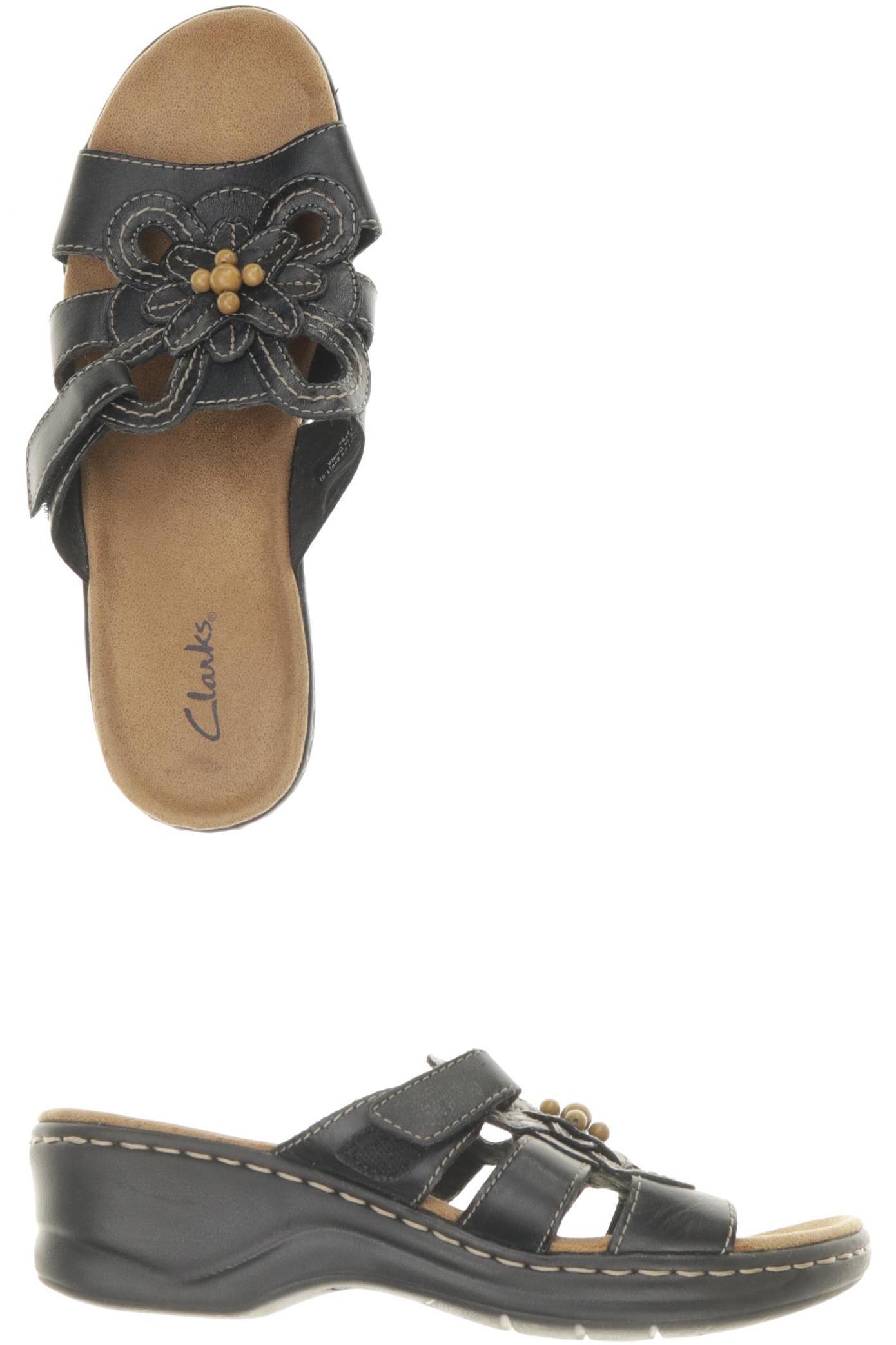 

Clarks Damen Sandale, schwarz, Gr. 5