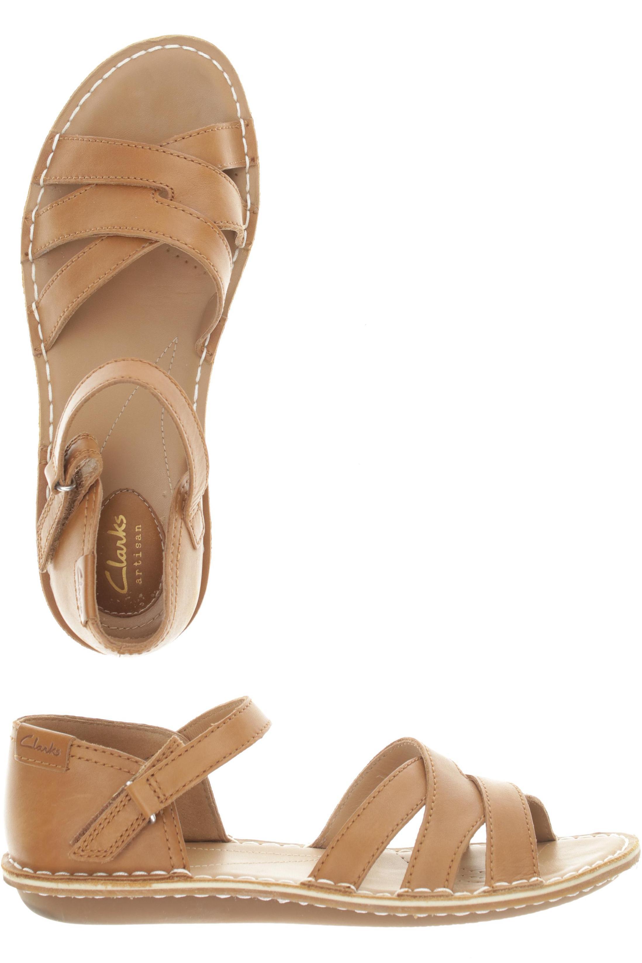 

Clarks Damen Sandale, braun, Gr. 39.5