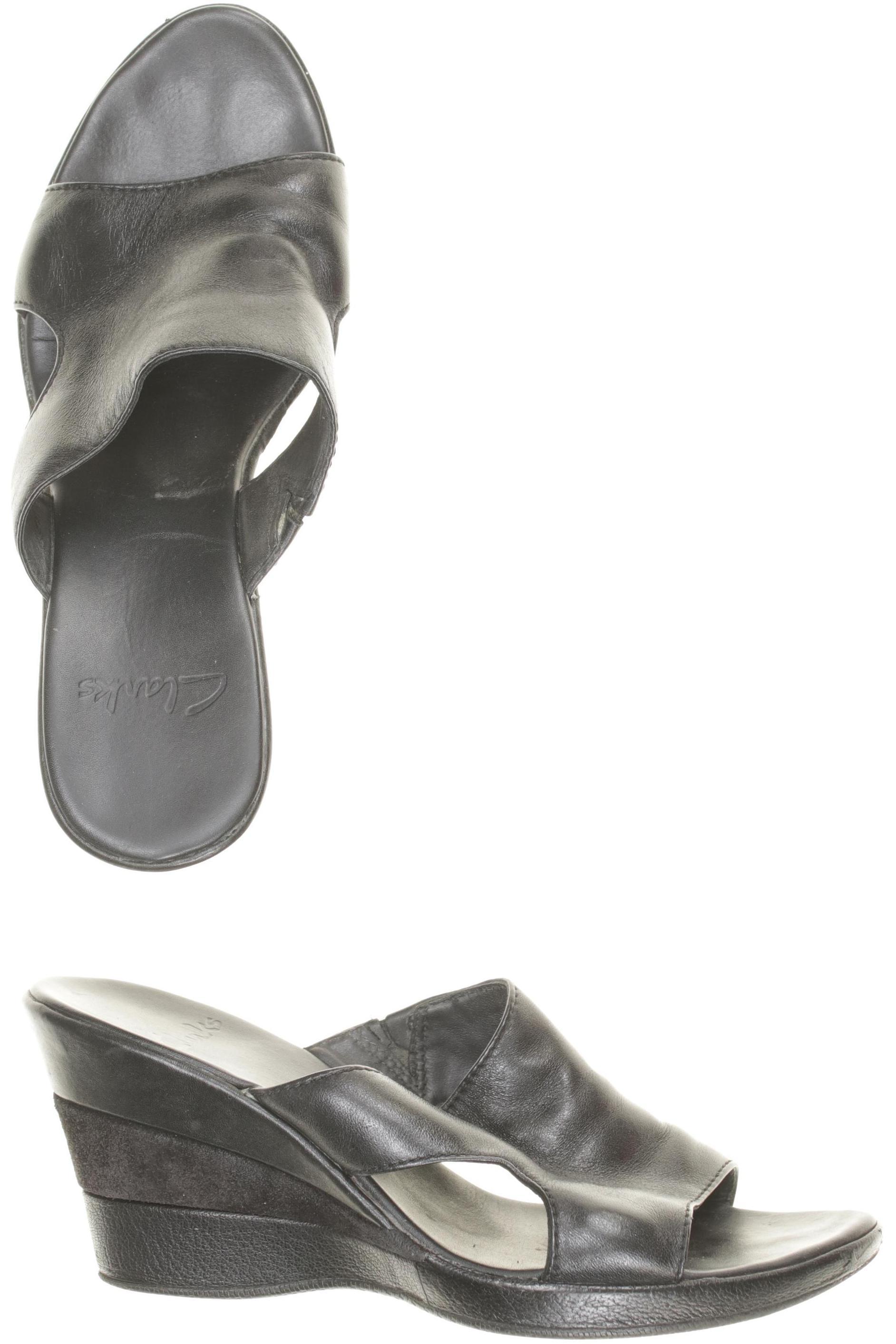 

Clarks Damen Sandale, schwarz, Gr. 3.5