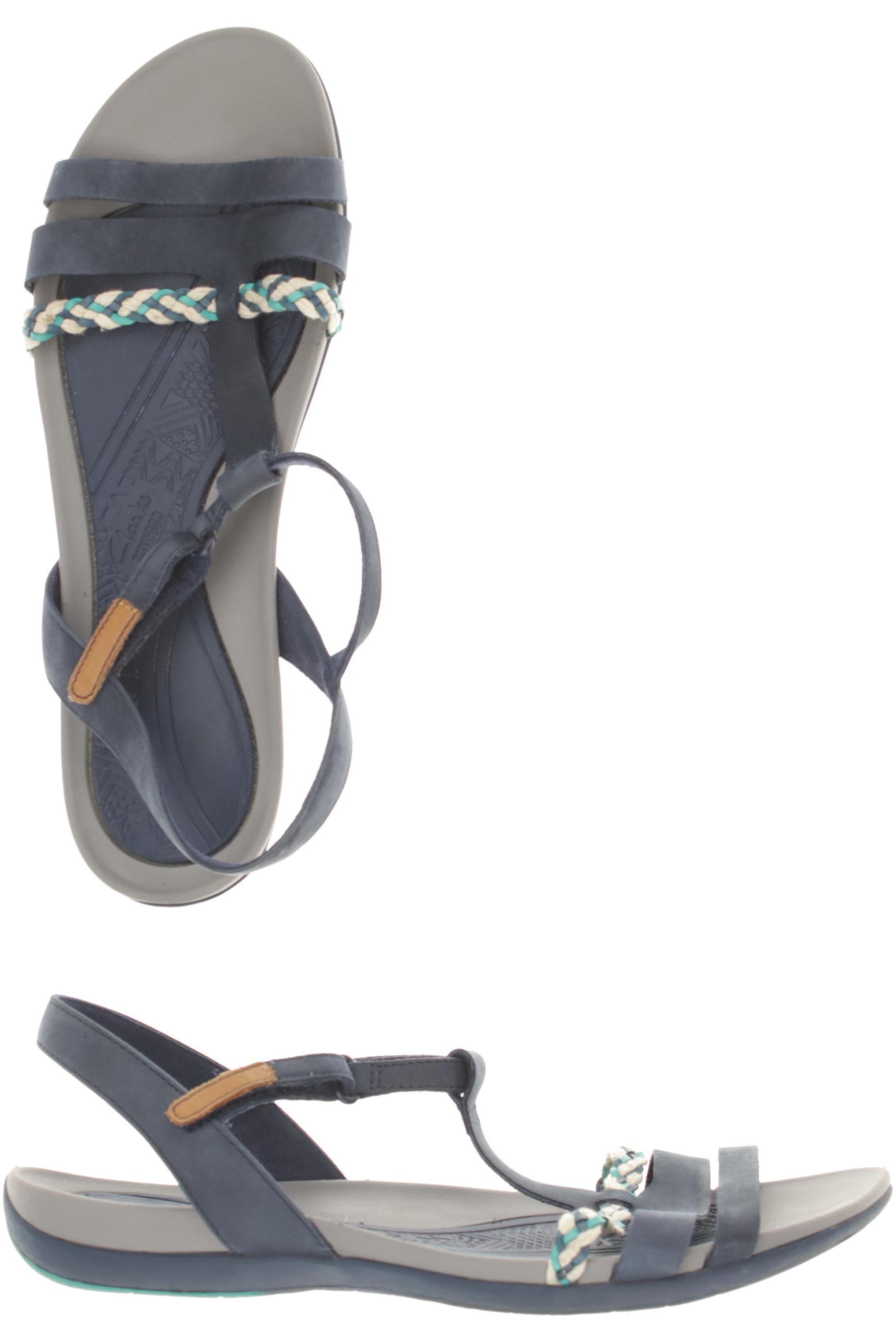 

Clarks Damen Sandale, blau, Gr. 41