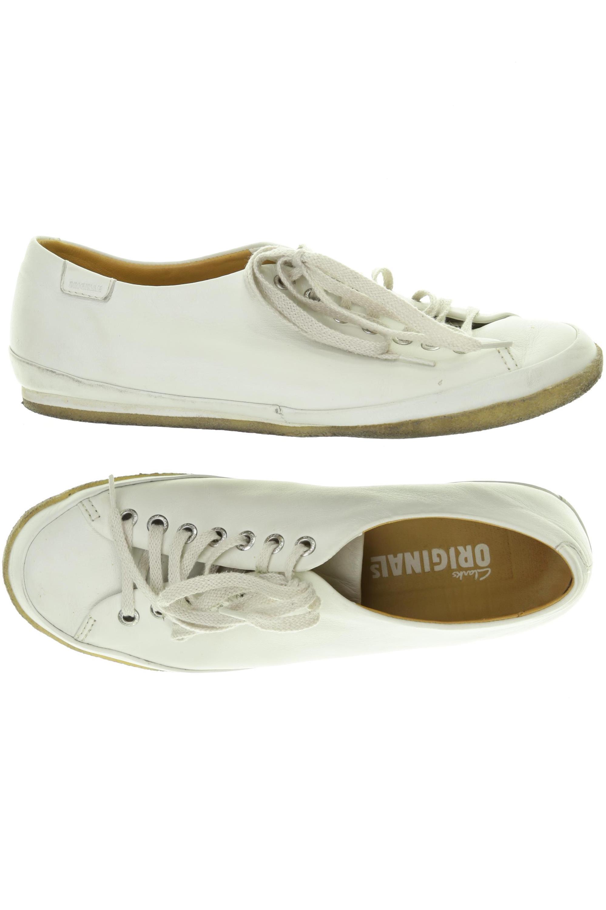 

Clarks Damen Sneakers, weiß, Gr. 7.5