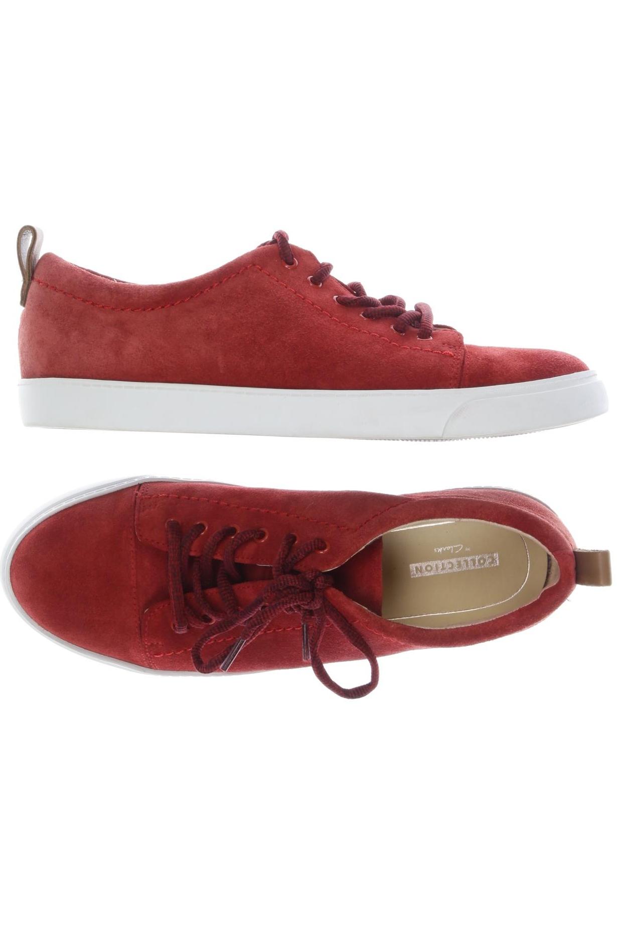 

Clarks Damen Sneakers, rot, Gr. 39.5