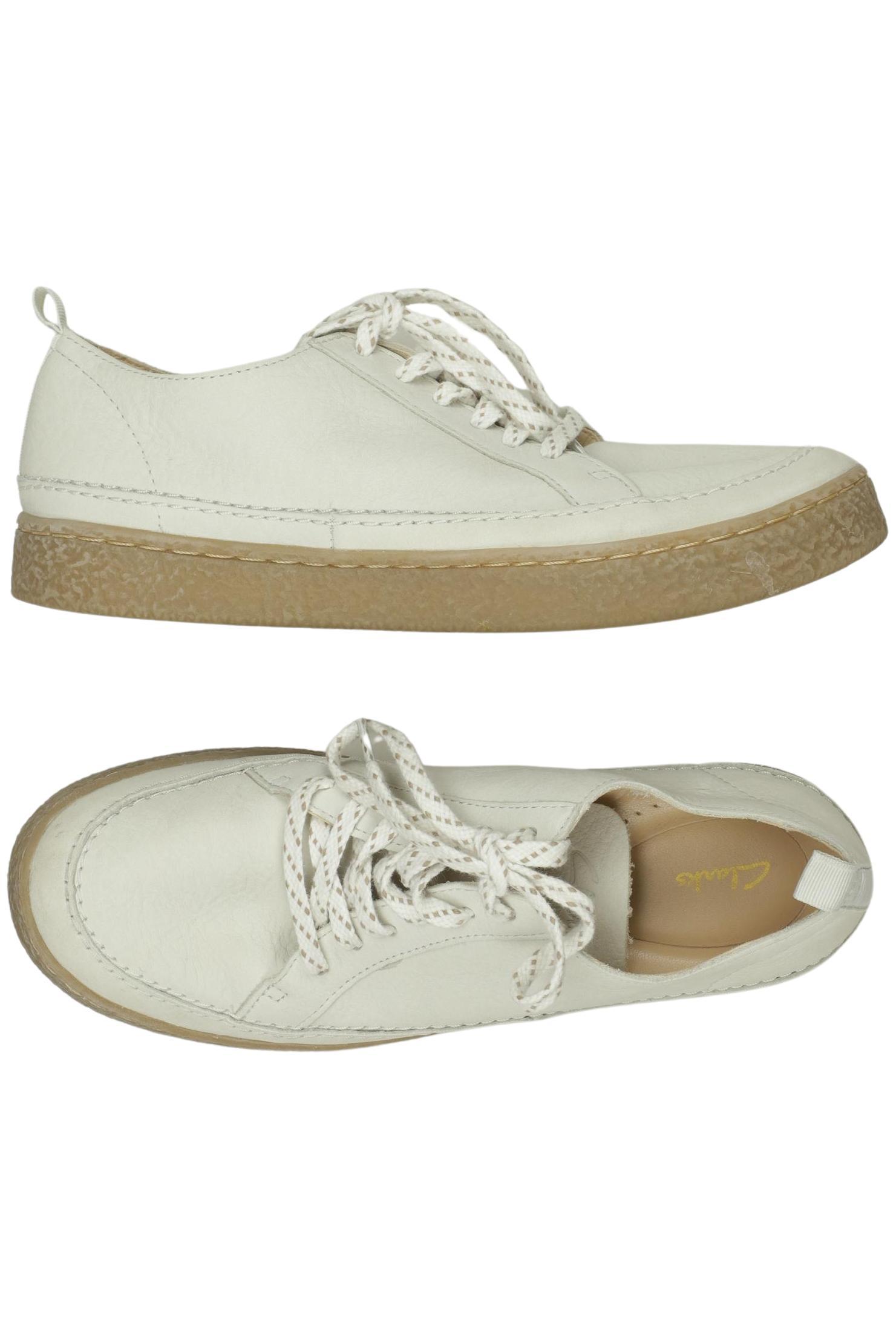 

Clarks Damen Sneakers, weiß, Gr. 39.5