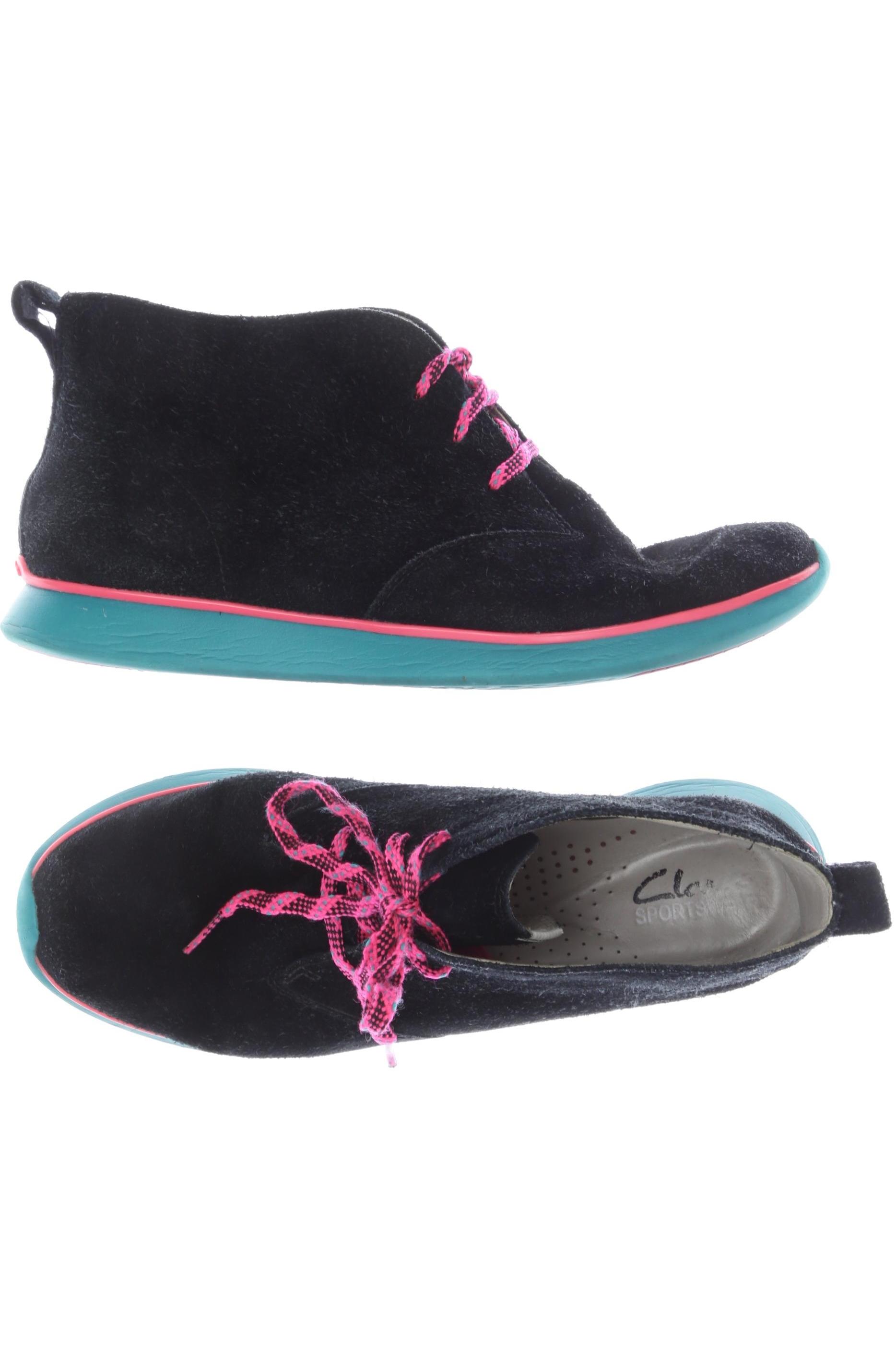 

Clarks Damen Sneakers, schwarz, Gr. 5