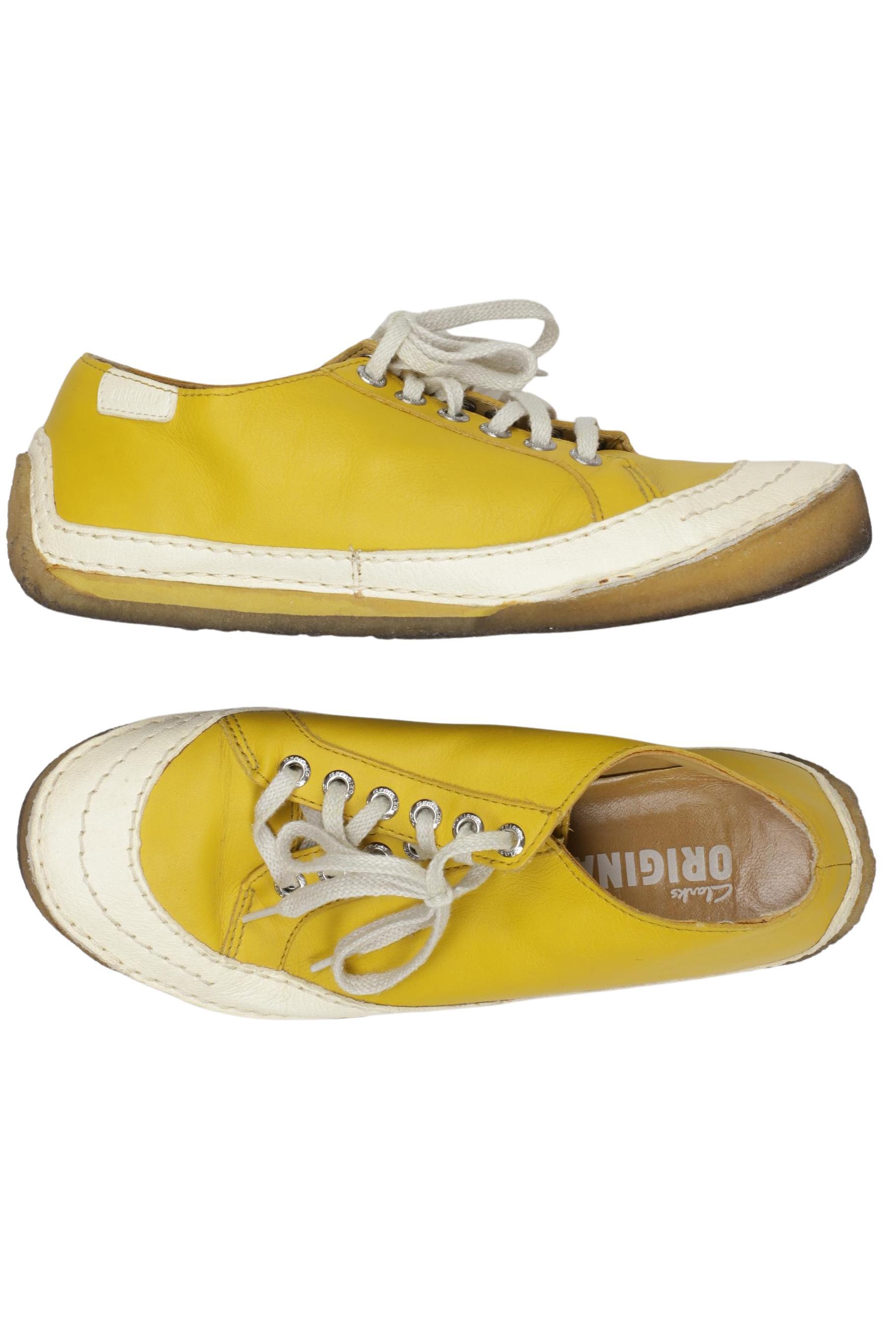 

Clarks Damen Sneakers, gelb, Gr. 5.5