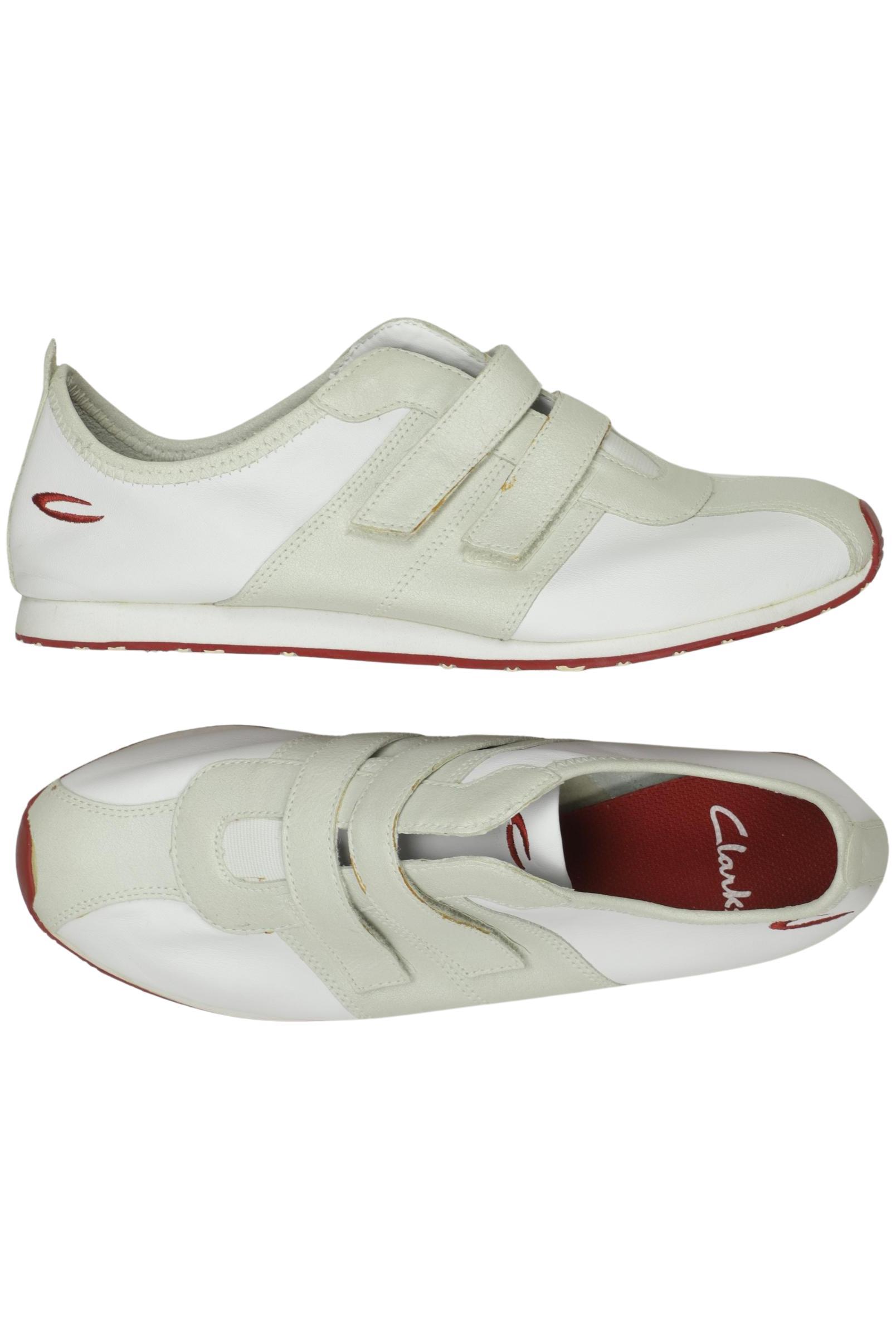 

Clarks Damen Sneakers, weiß, Gr. 6.5