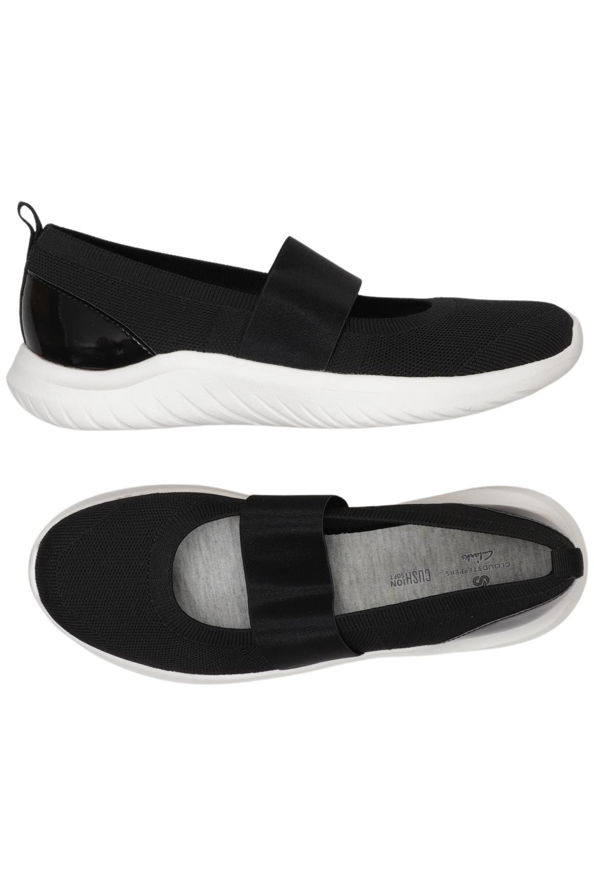 

Clarks Damen Sneakers, schwarz, Gr. 5