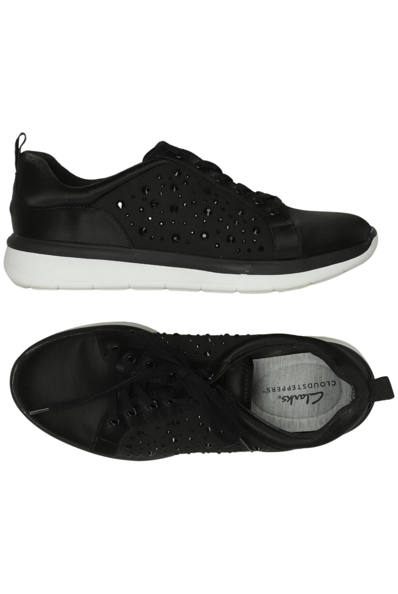 

Clarks Damen Sneakers, schwarz, Gr. 39