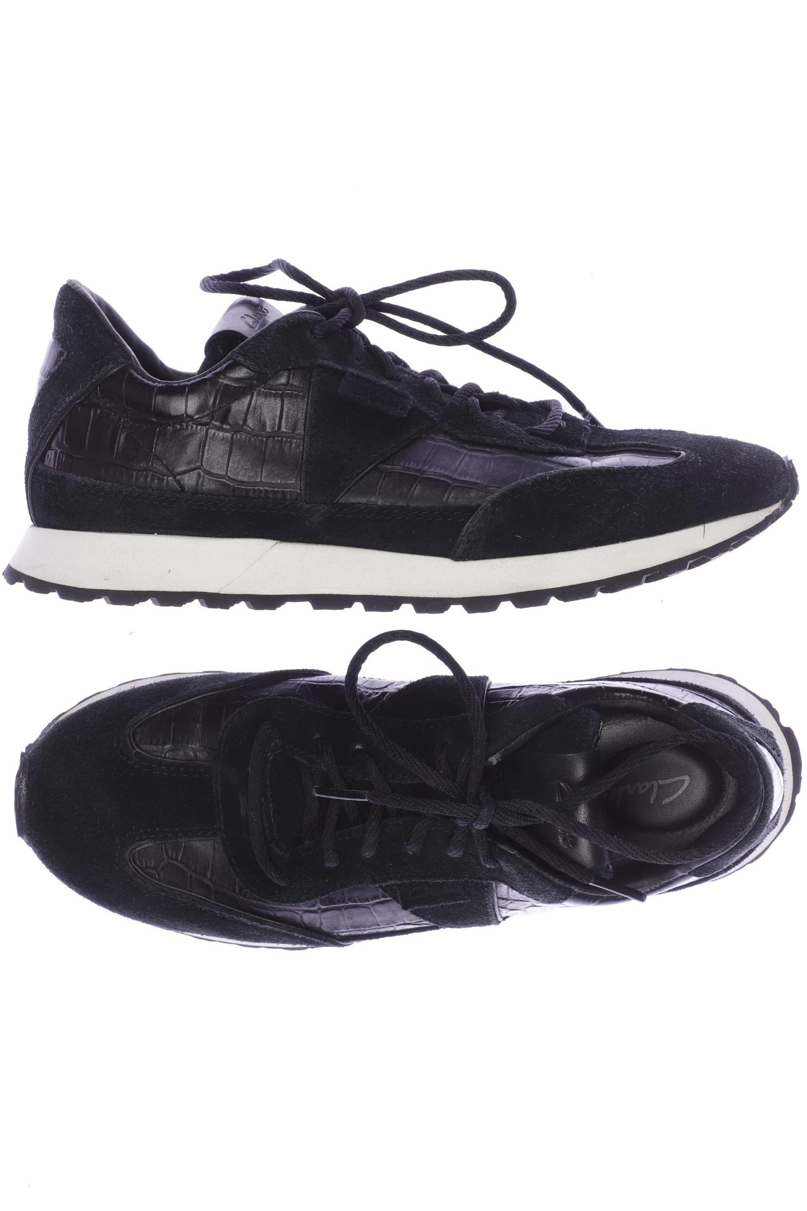 

Clarks Damen Sneakers, schwarz, Gr. 35.5