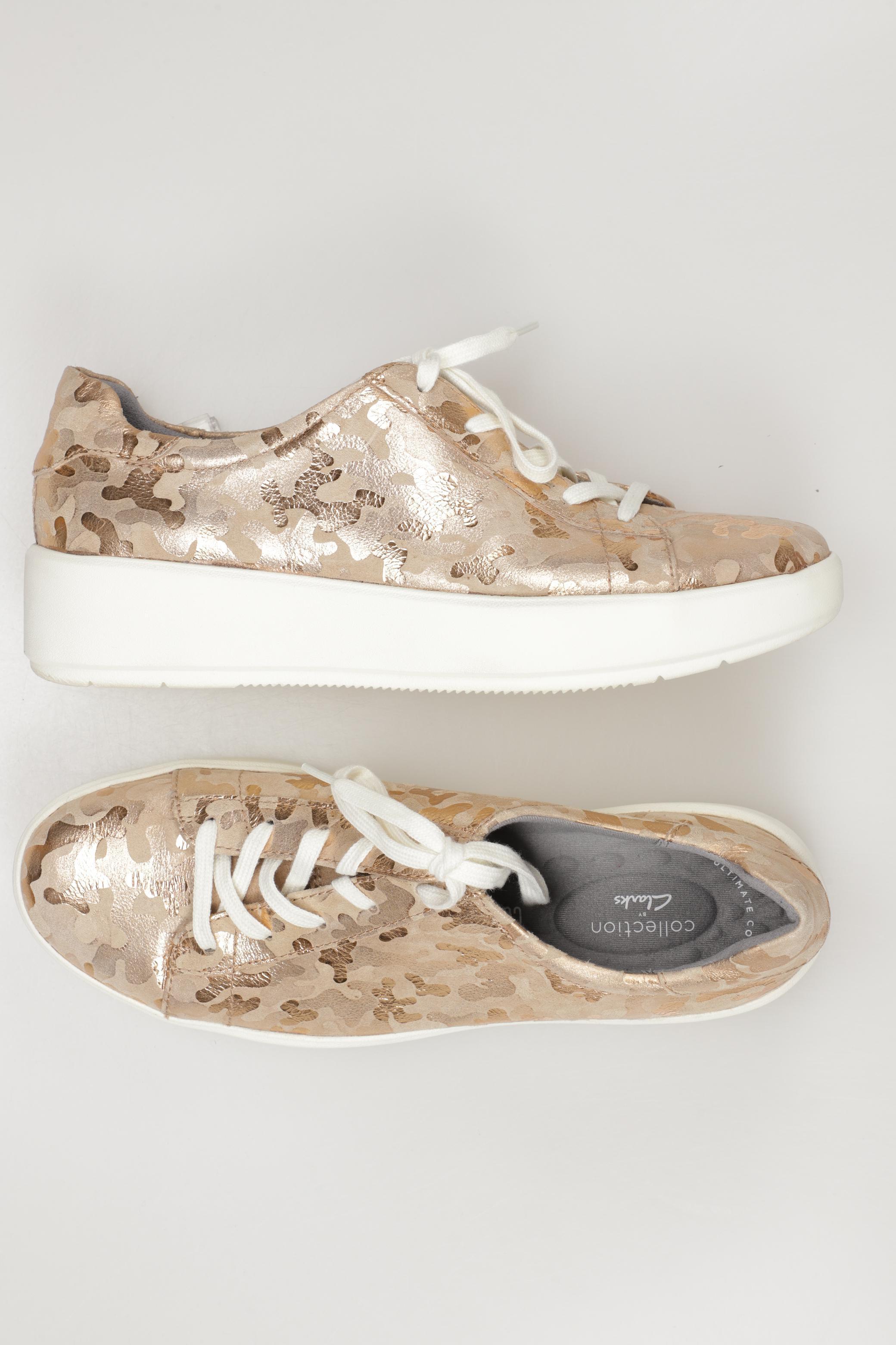 

Clarks Damen Sneakers, gold, Gr. 40