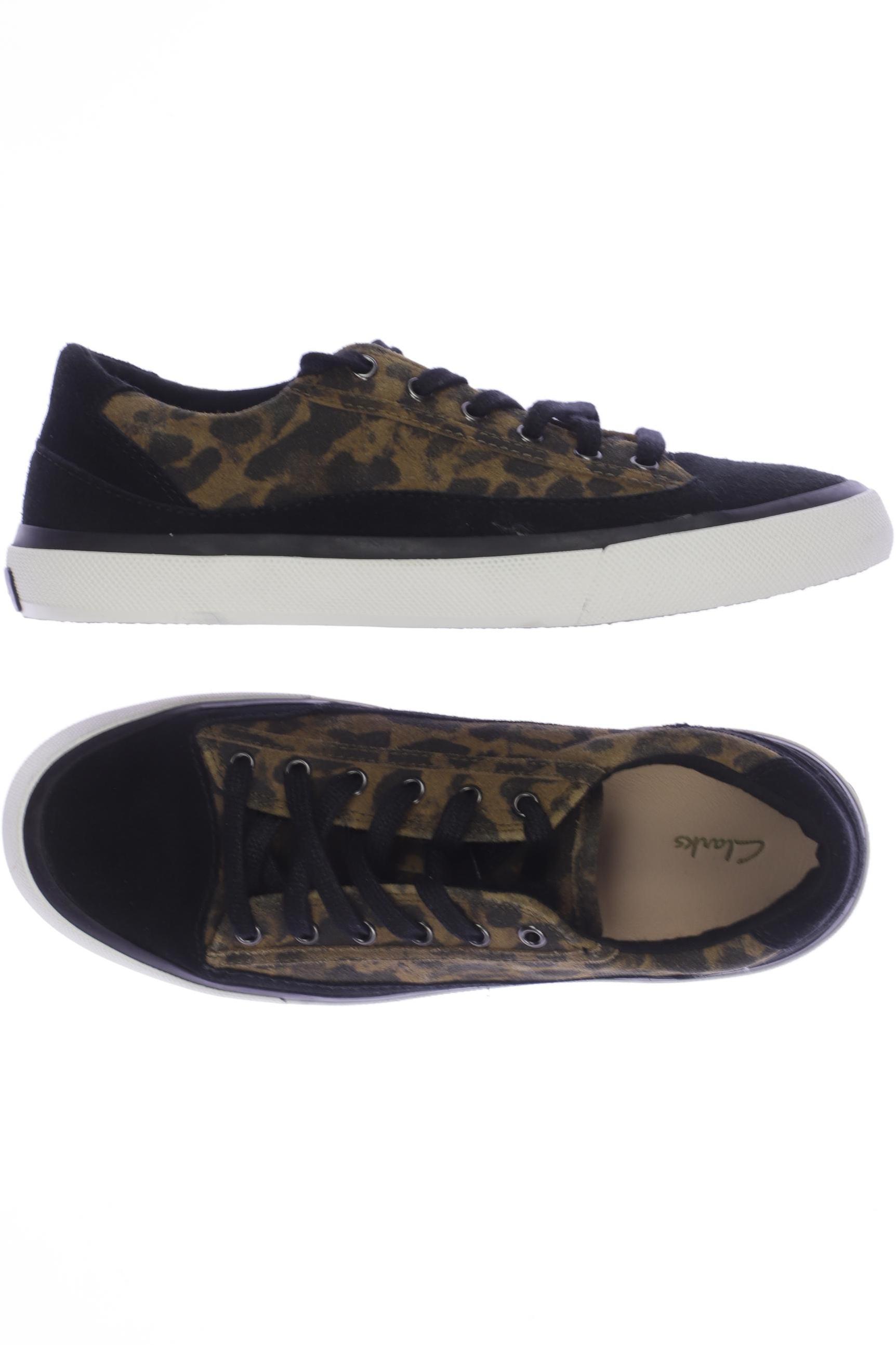 

Clarks Damen Sneakers, schwarz, Gr. 39.5